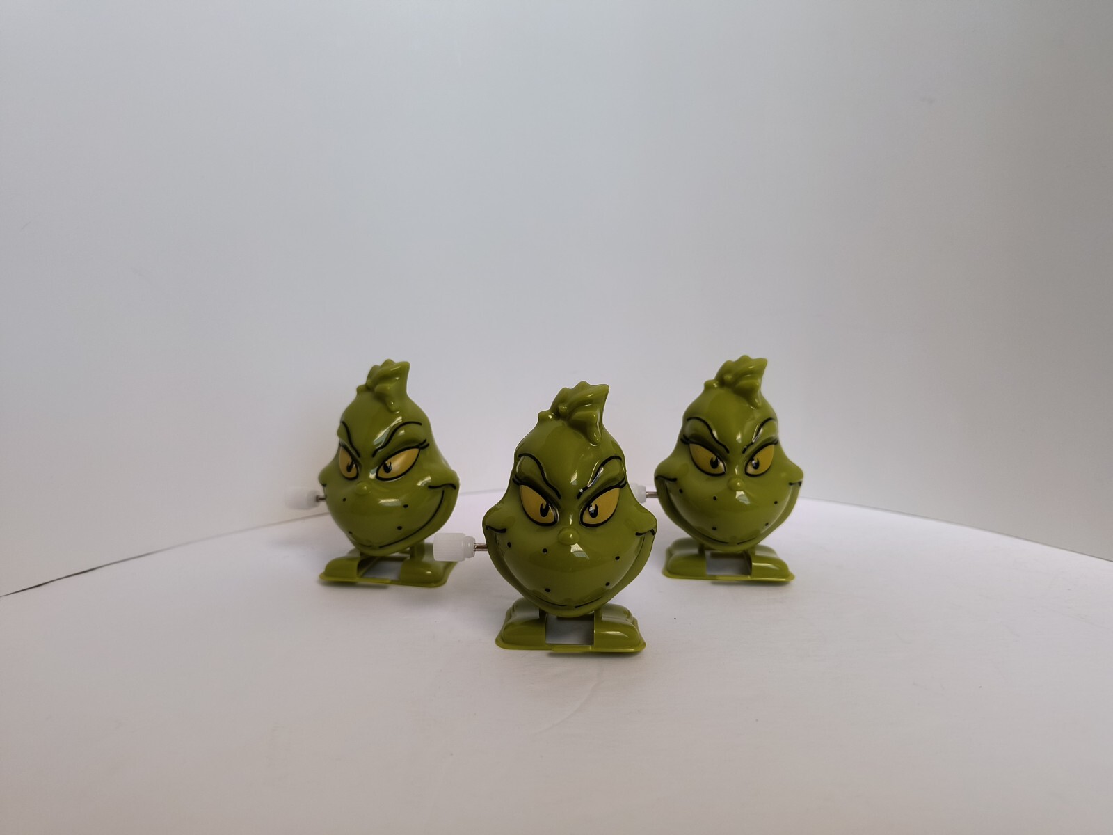 The Grinch Mean One Dr. Seuss Wind-up Walking Toy Christmas Set of 3 🆕Free ship