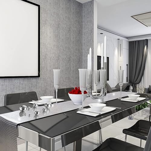 Glitter Table Runner, Disco Party Decor Table Cloth, 70s 80s Retro Style B