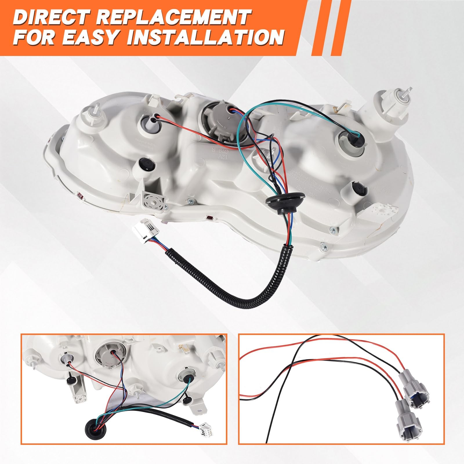 LED Tail Light for 2009-2024 Nissan GTR GT-R R35 Rear Red Brake Tail Lamp