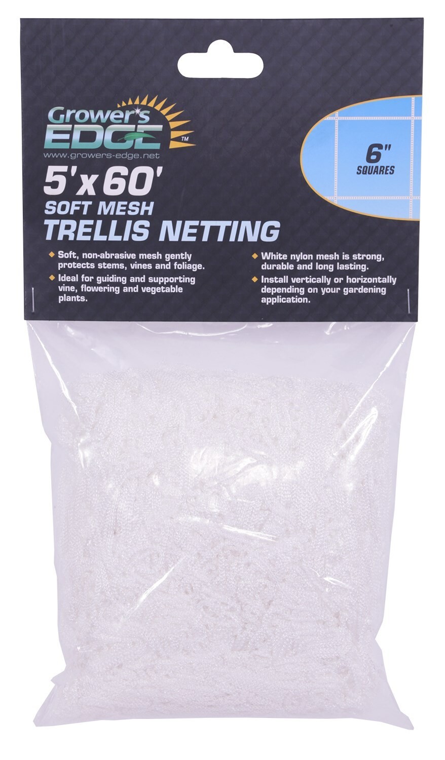 Grower's Edge Soft Mesh Trellis Netting Various Sizes