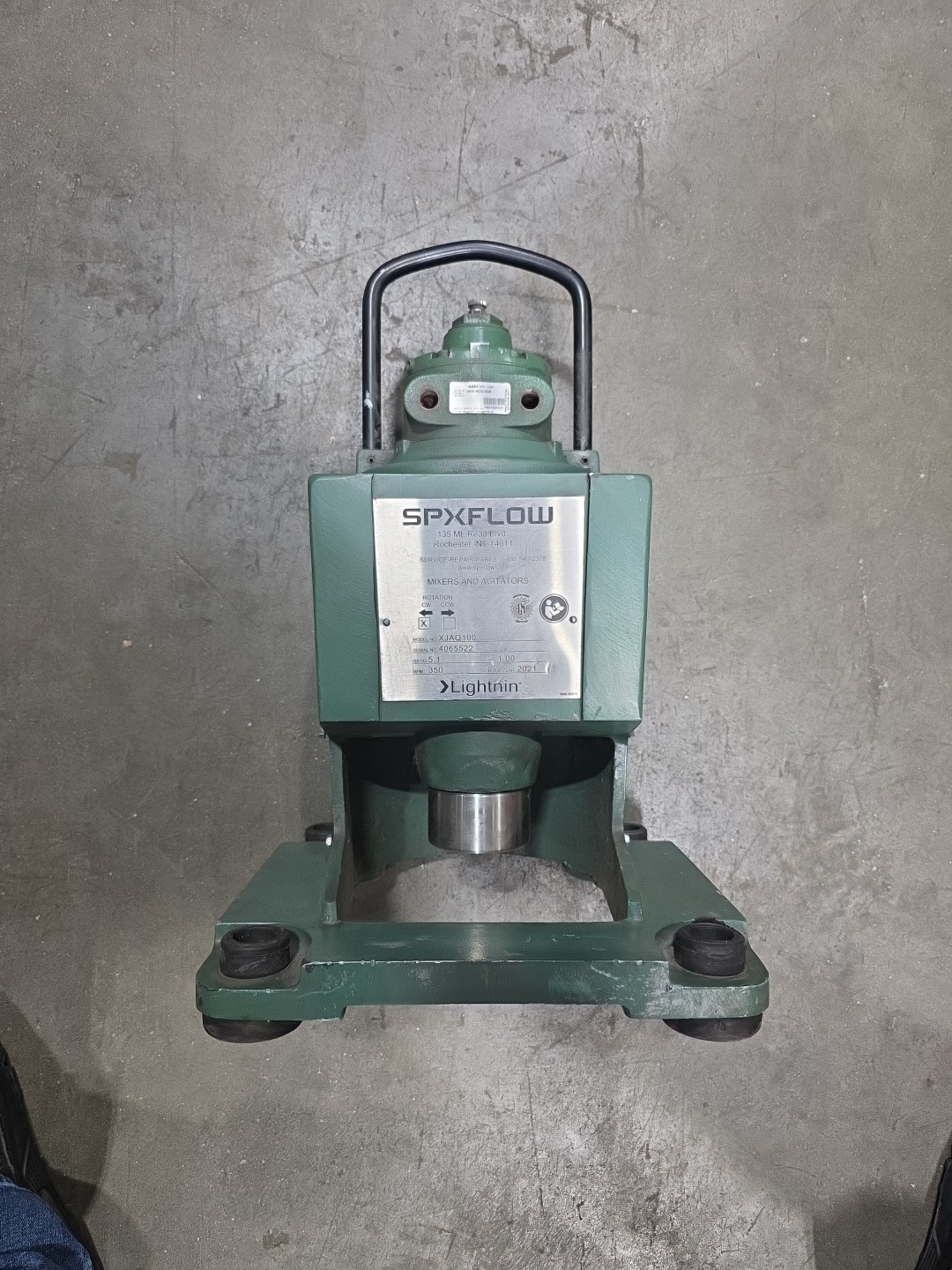 SPX FLOW XJAQ100 LIGHTNIN MIXER