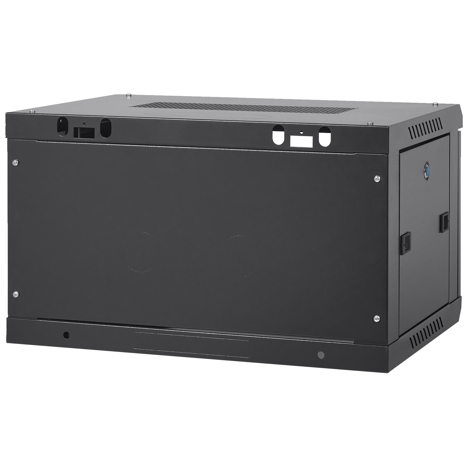 VEVOR 6U Wall Mount Network Server Rack Cabinet Enclosure 15.5'' Deep Door Lock