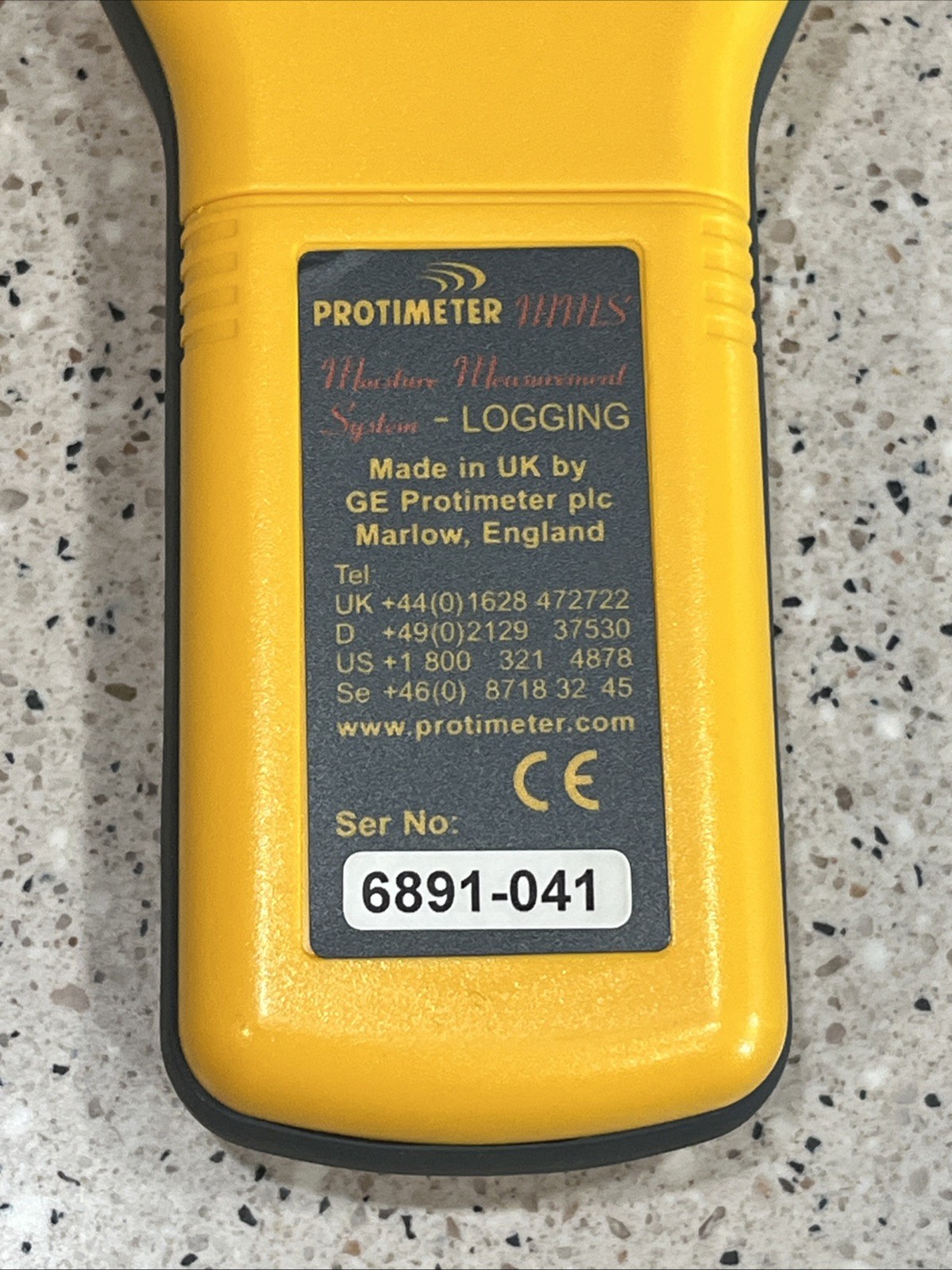 GE Protimeter MMS Moisture Measurement System W/ Accessories Excellent Condition