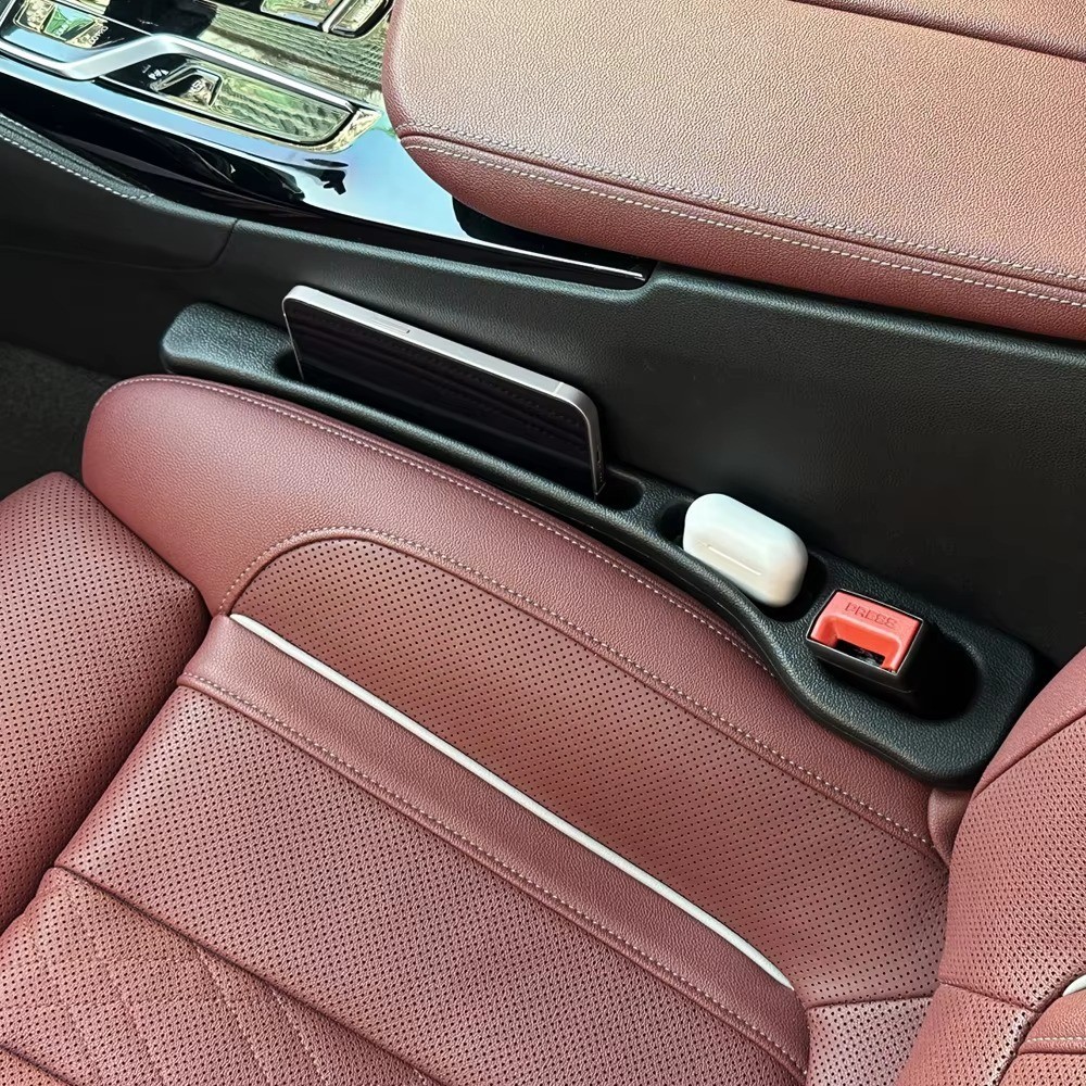 2Pcs Car Seat Gap Filler Universal Side Seam Plug Strip Leak-proof Filling Strip