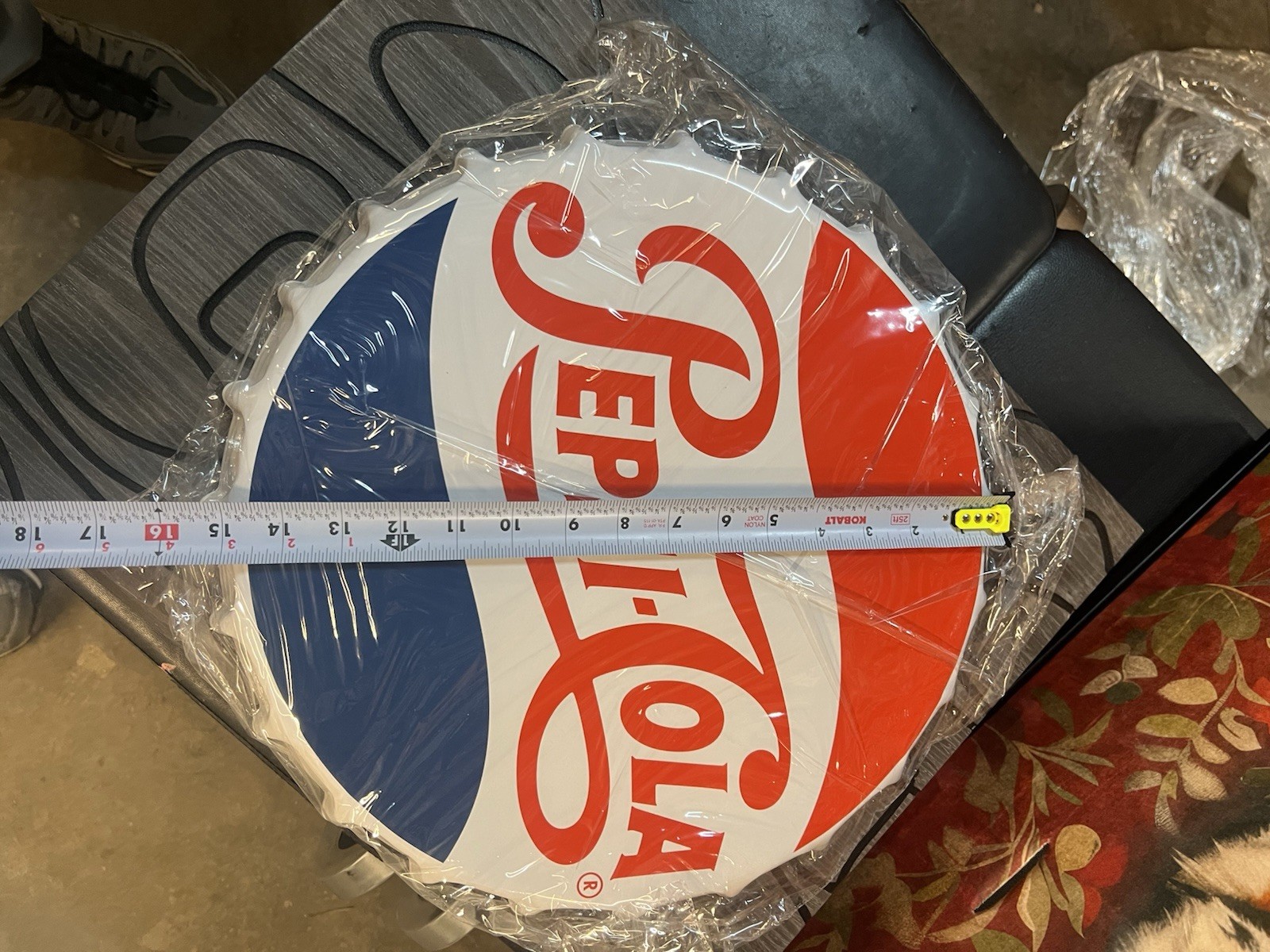 Pepsi Cola Bottle Cap Vintage Look All New Reproduction Of Pepsi Logo Bar,Den￼￼￼