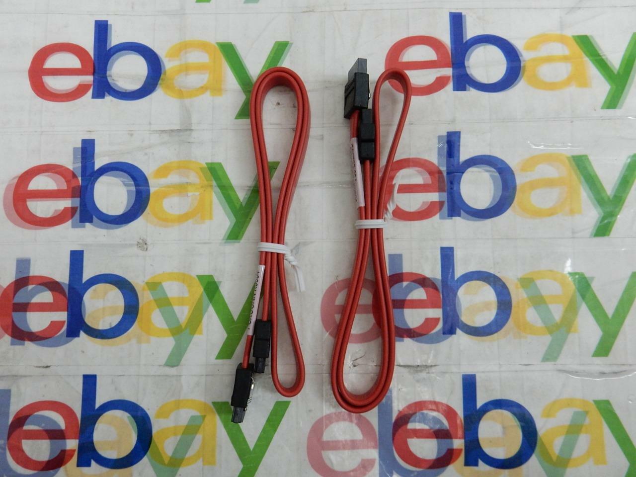 2) NEW 19" Straight SATA III 6Gbps Data Cable Hard Drive SSD DVD CDROM BLURAY