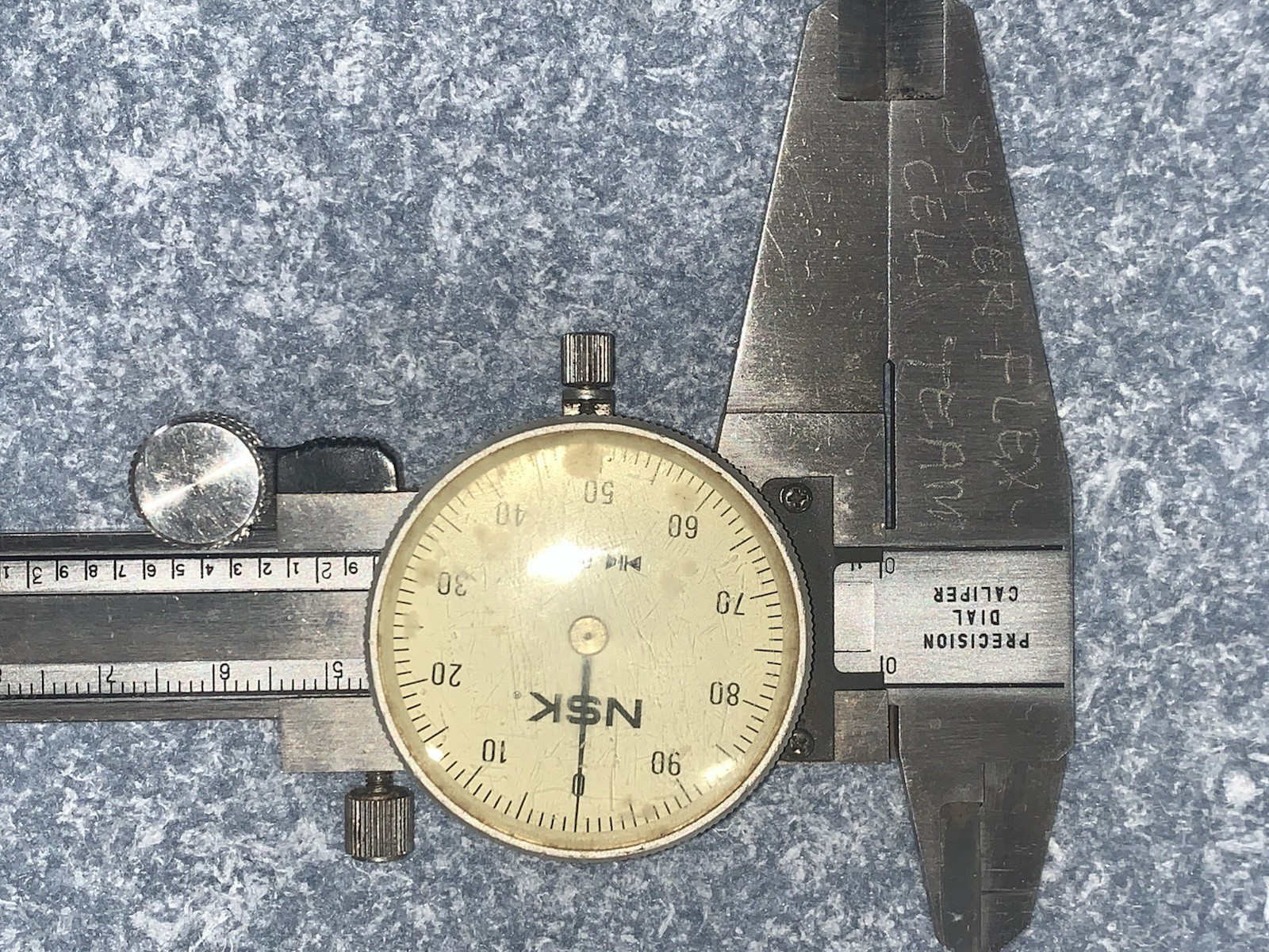 Vg Used Double Deal Mitutoyo Dial Caliper 6" & NSK 8” Dial Calipers You Get Both