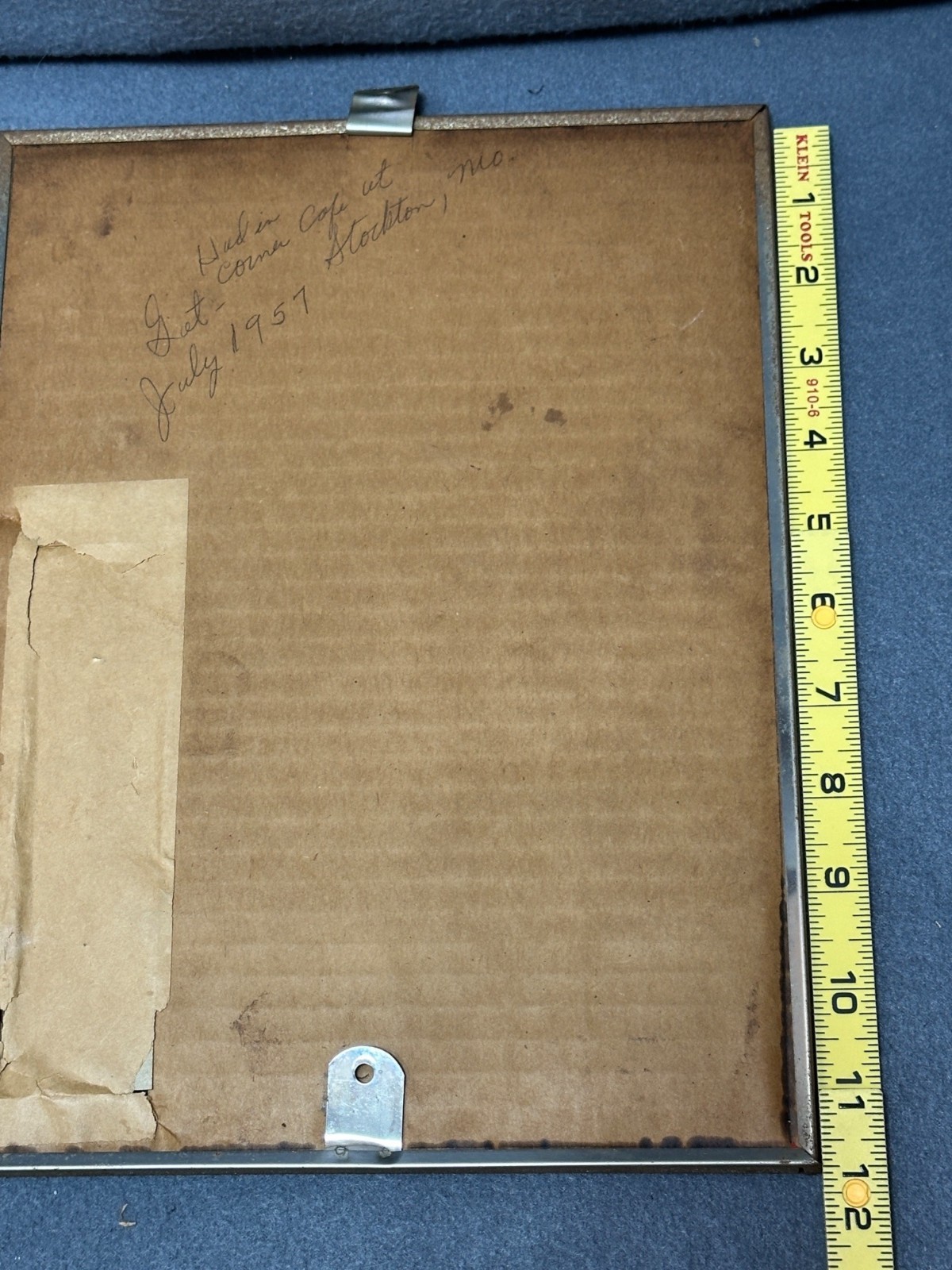 Vintage Royal Crown Cola Mirror Thermometer Wall Hanging Retro 1950s Advertising