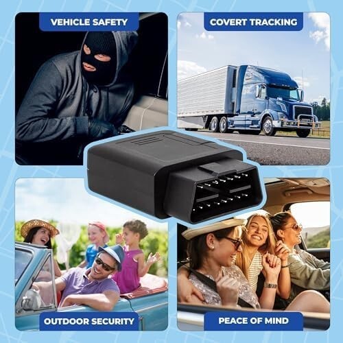 Brickhouse Security TrackPort OBD II Tracking Device - Car GPS Location Tracker