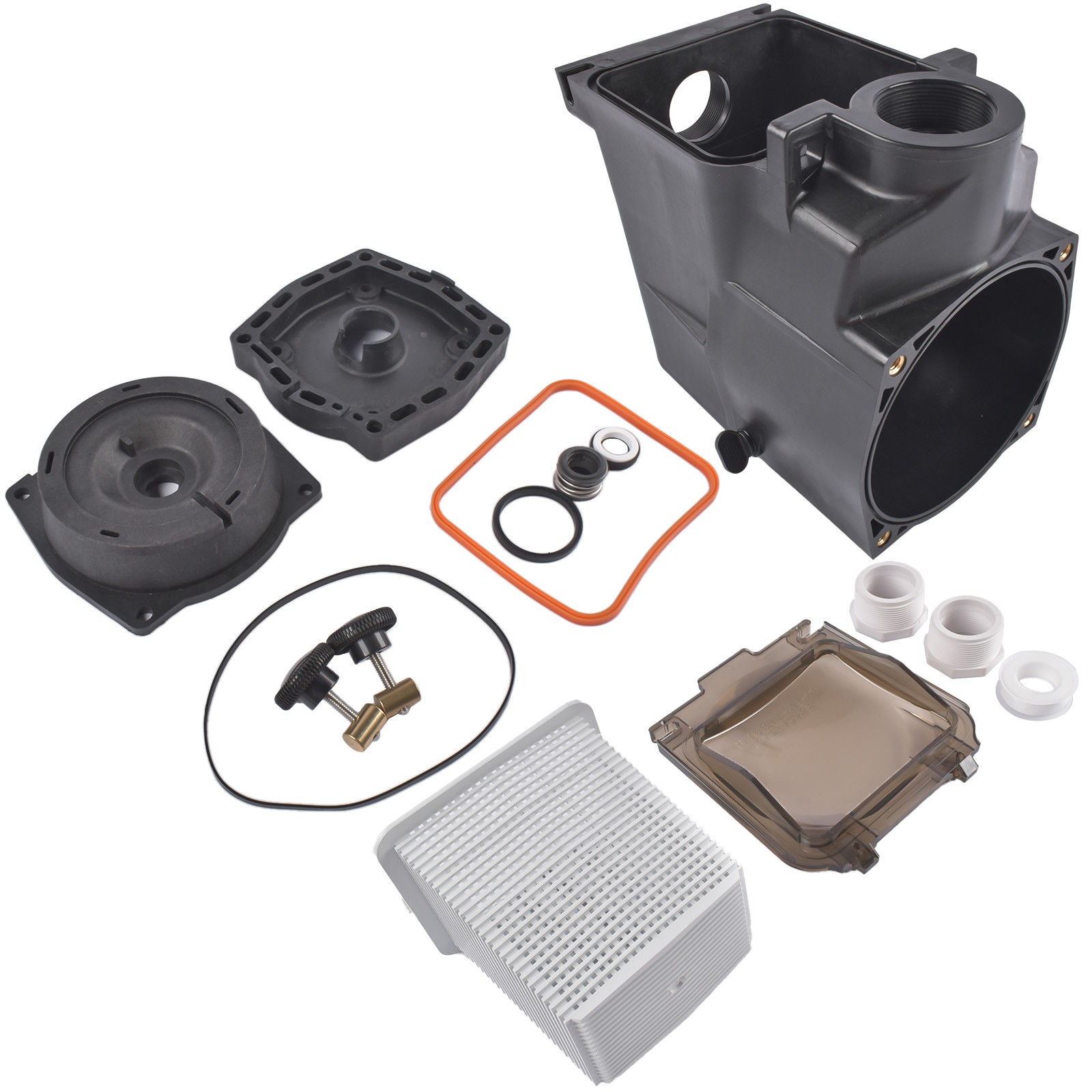 Pool Pump Strainer Housing for Hayward Super Pump SP1600X SP2600X Series, 2x2"