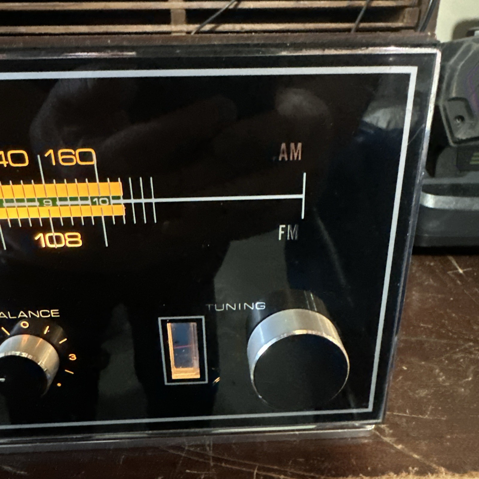 Vintage Working Voice of Music Tuner Amplifier 65 Watt, Mod # 1535-1