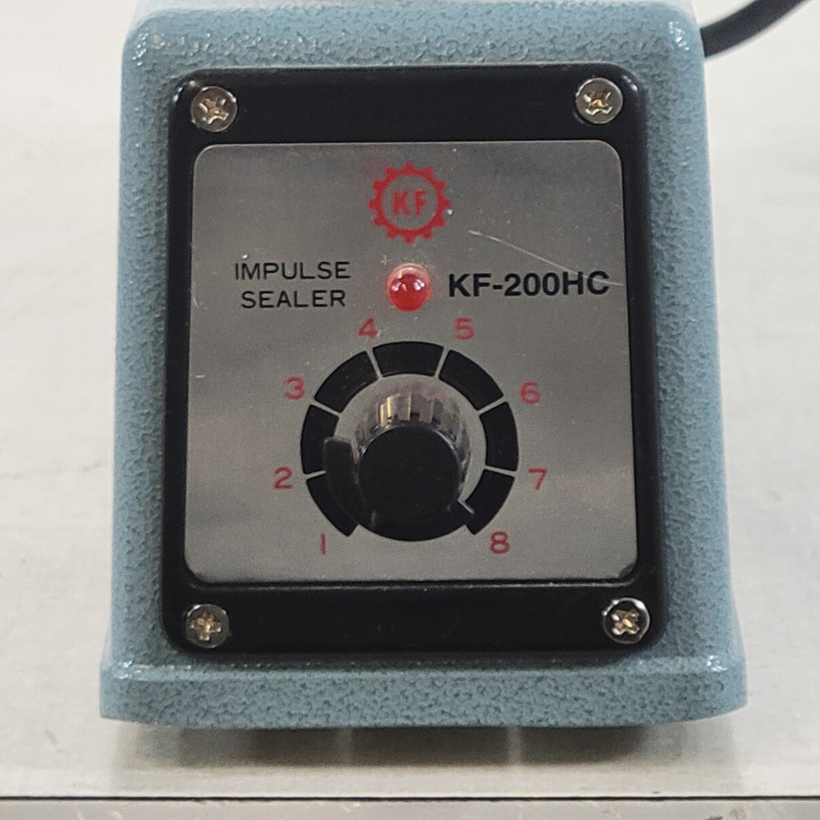 ULine Impulse Sealer KF- 200HC Poly-Bag Sealer with 8" Long Bag Cutter 120V