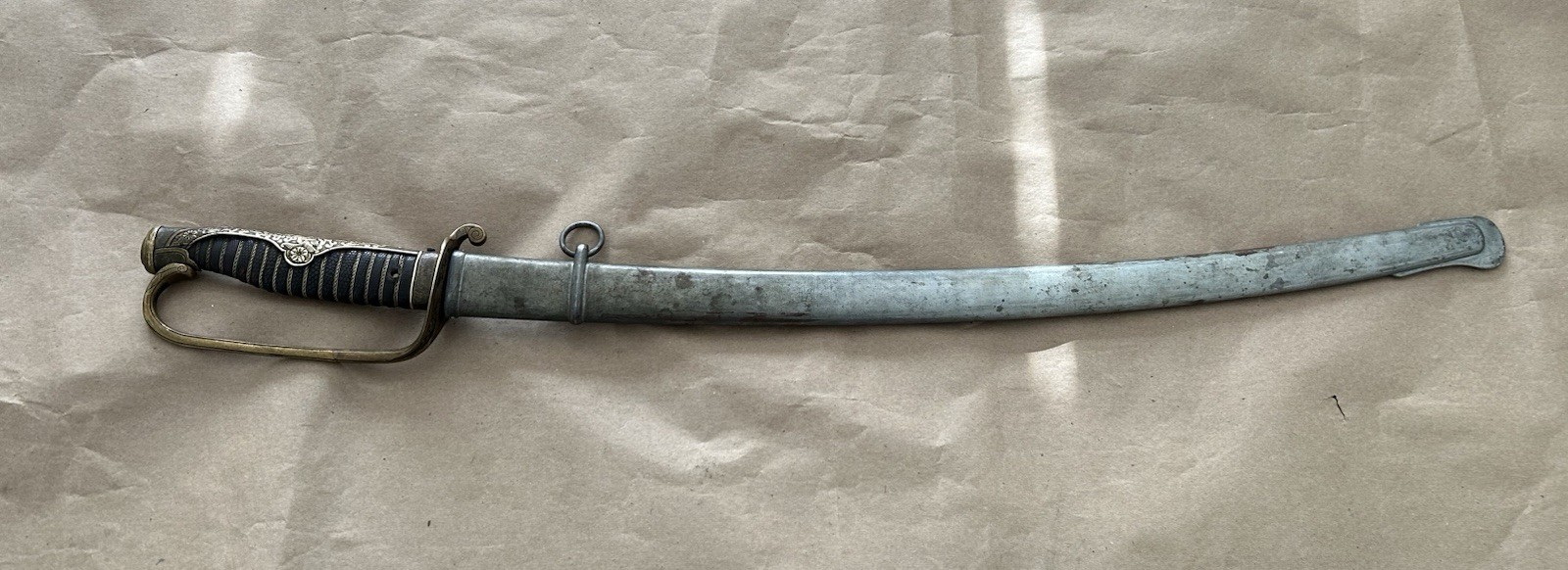 RUSSO JAPANESE  OFFICERS SAMURAI SWORD SIGNED