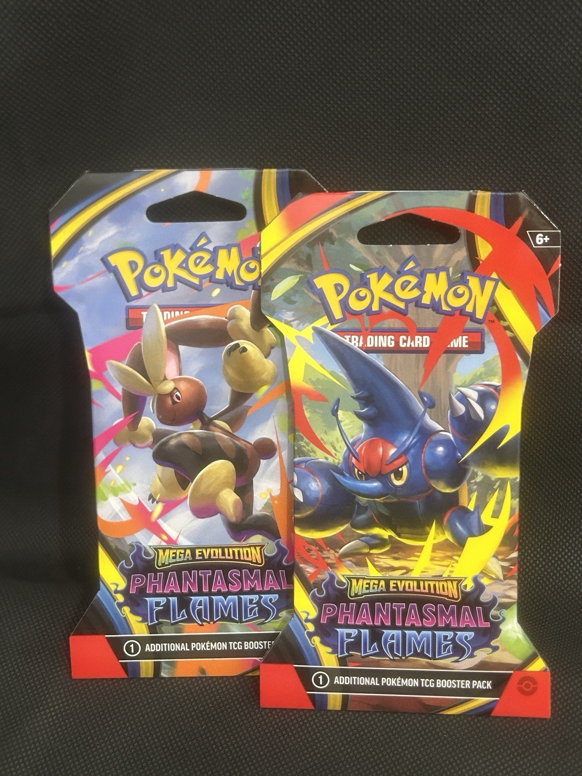NEW Pokemon TCG Mega Evolution: Phantasmal Flames - Sleeved Booster Pack