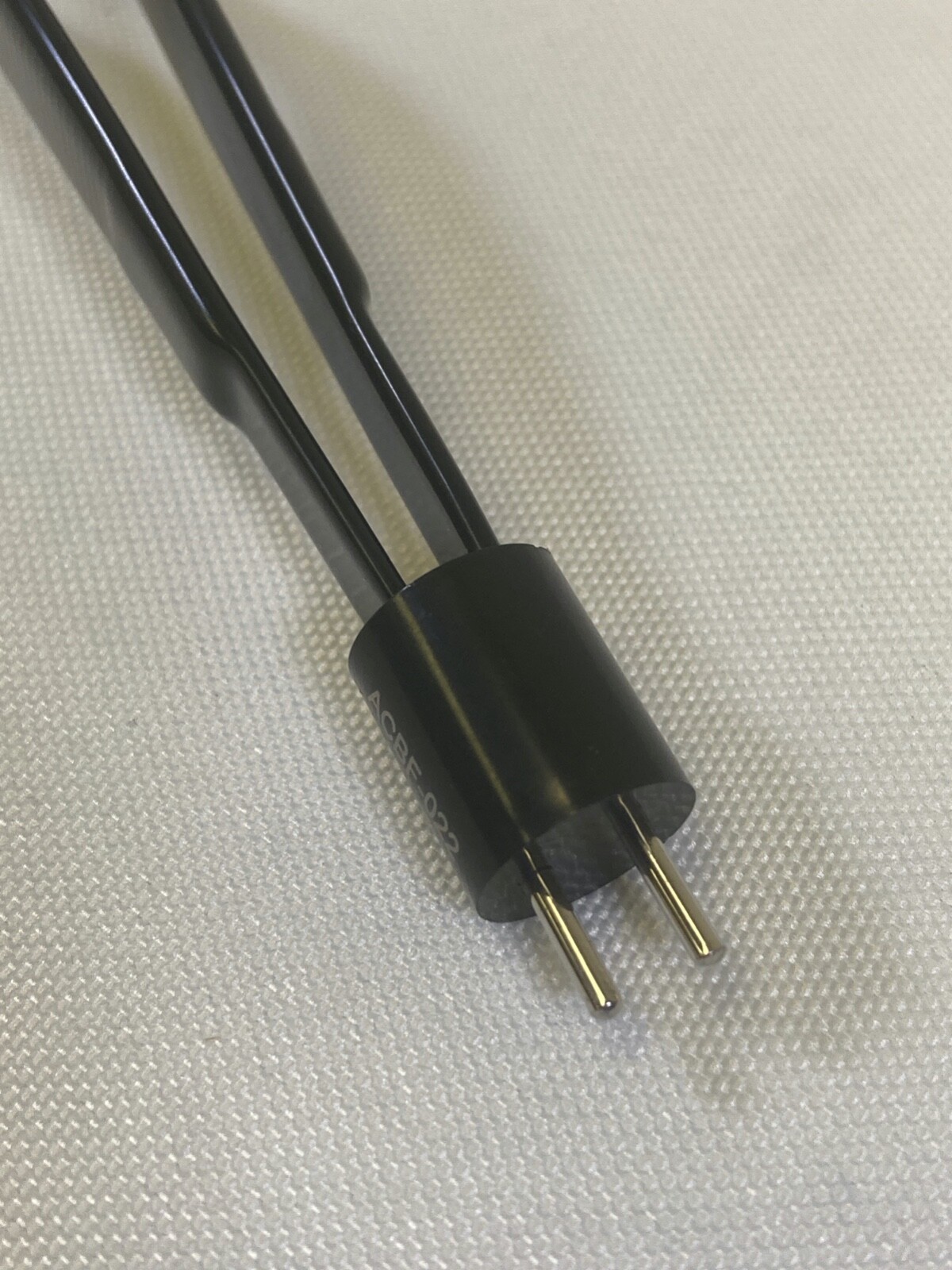 Ellman ACBF-022 Gerald Bayonet Non-Stick Bipolar Forceps 1.0mm x 7.25"