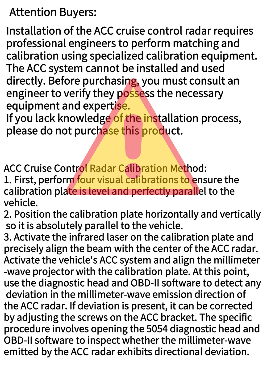 OEM FRONT CRUISE CONTROL RADAR SENSOR 36803-TLA-A06 For 2017-2019 HONDA CR-V