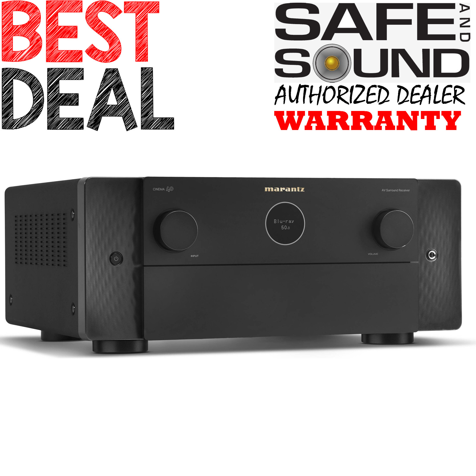 *OPEN BOX* MARANTZ CINEMA 40 9.4 Ch A/V Receiver CINEMA40 W/ HEOS '/