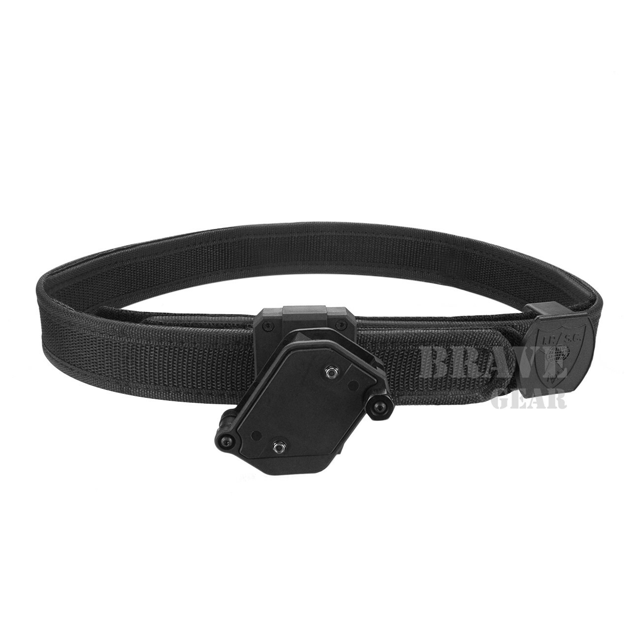 IPSC USPSA 4 Pcs Multi-Angle Speed Pistol Magazine Mag Pouches + Shooting Belt