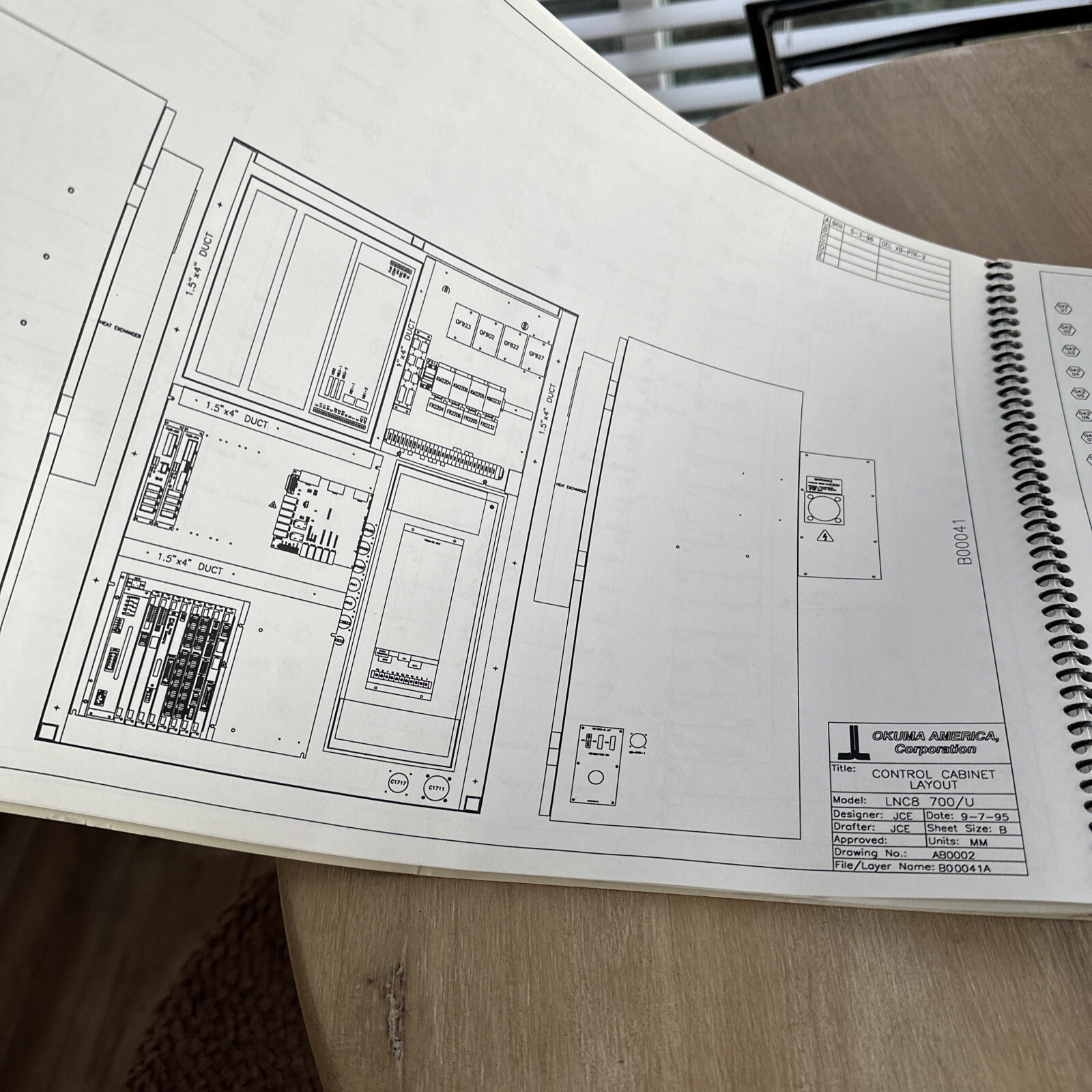 Okuma LNC8 OSP700/U, AB0002 Electrical Drawings Manual OEM HTF