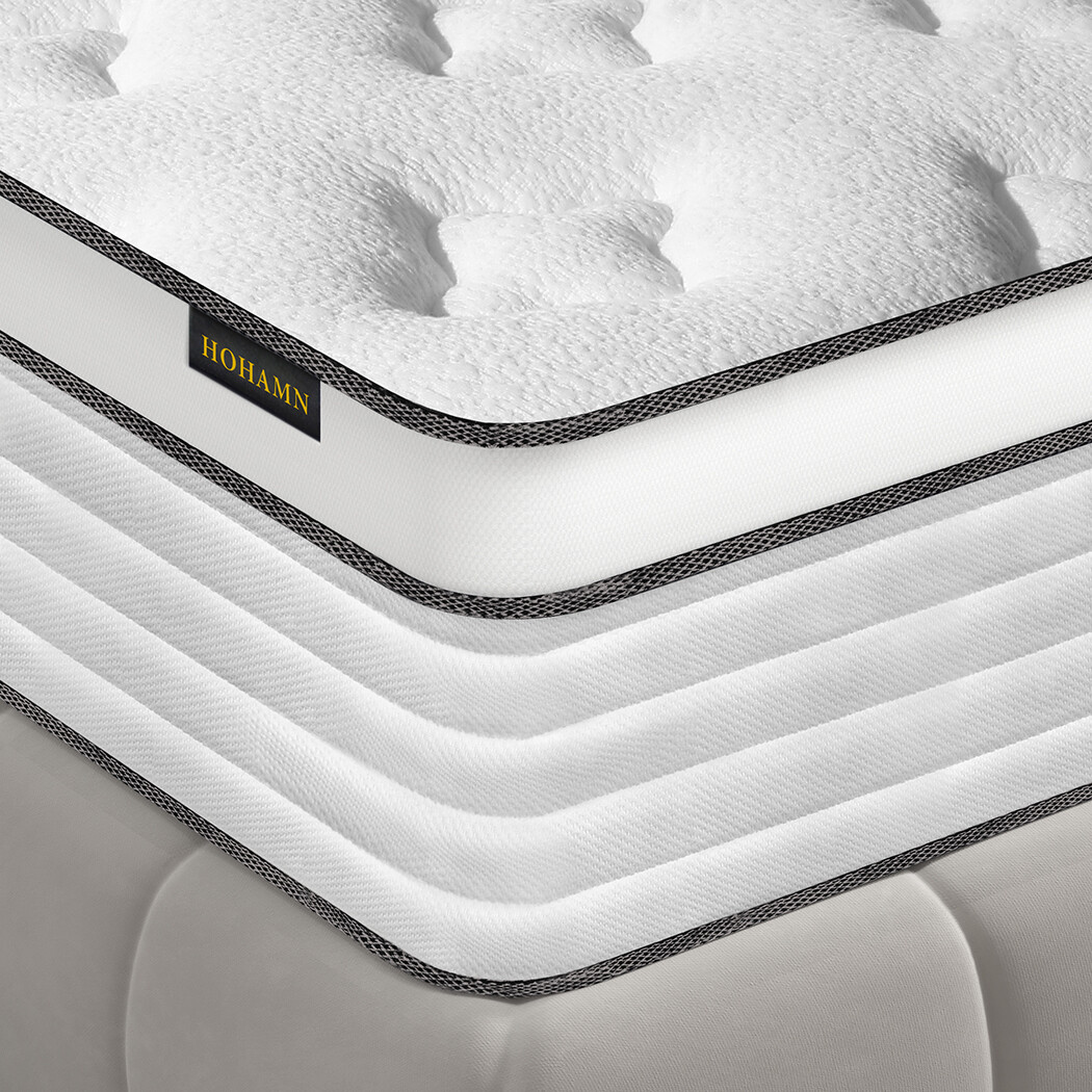 12" Mattress Full Queen King Size Gel Memory Foam Hybrid Spring Bed in a Box