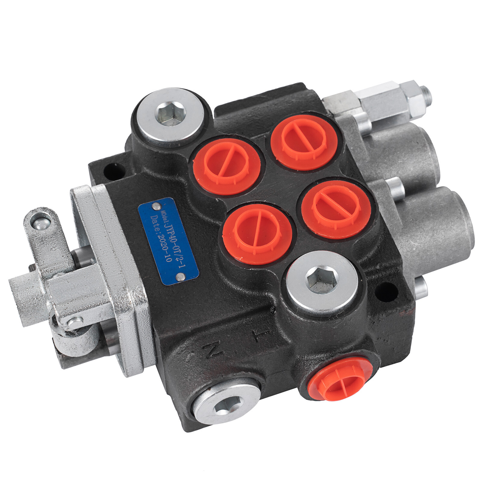 Tractor Loader Hydraulic Directional Control Valve 2 Spool 11 GPM With Joystick