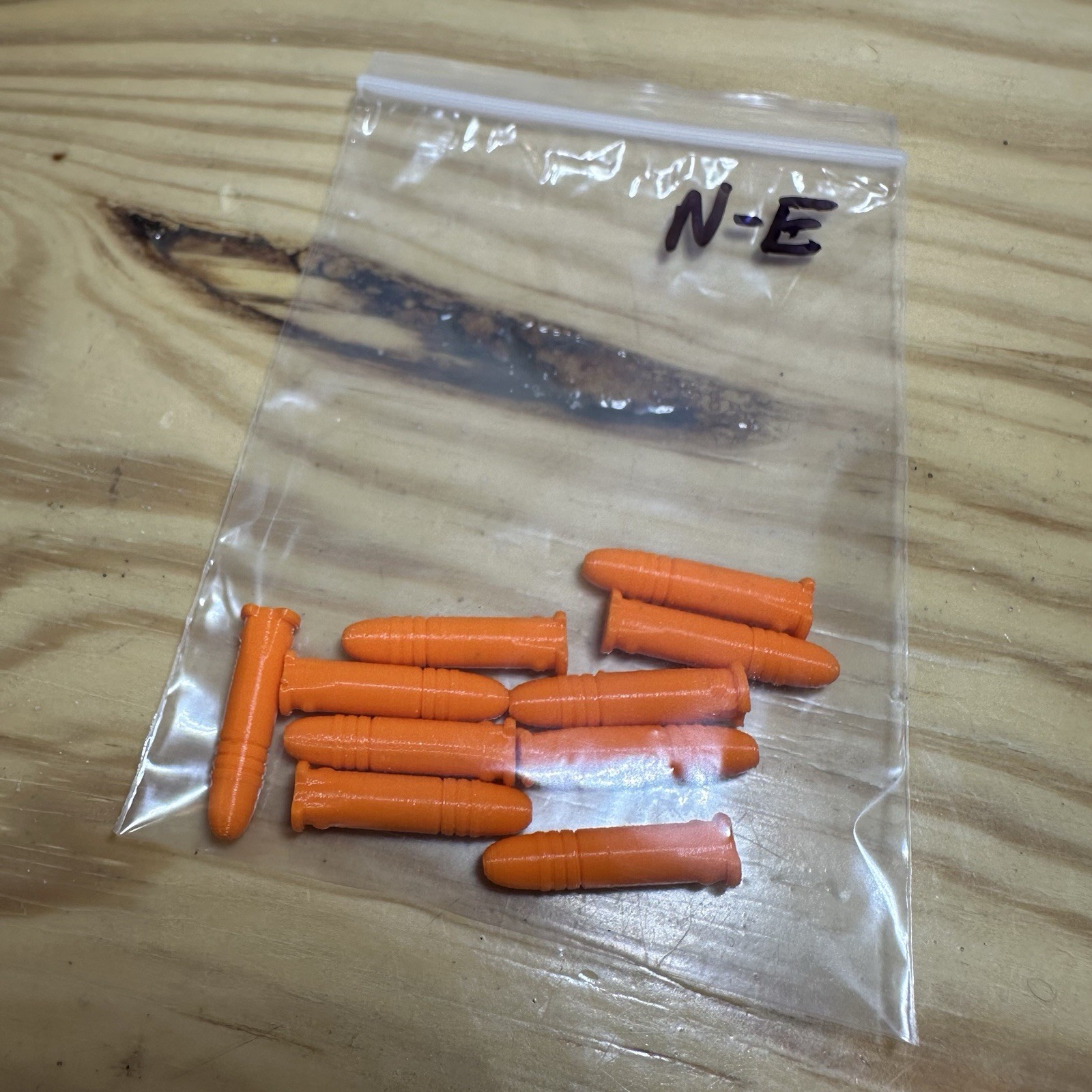 10 Pack - DRY FIRE RATED 22LR Snap Cap NON-EJECTING - TPU - Inert Dummy Round