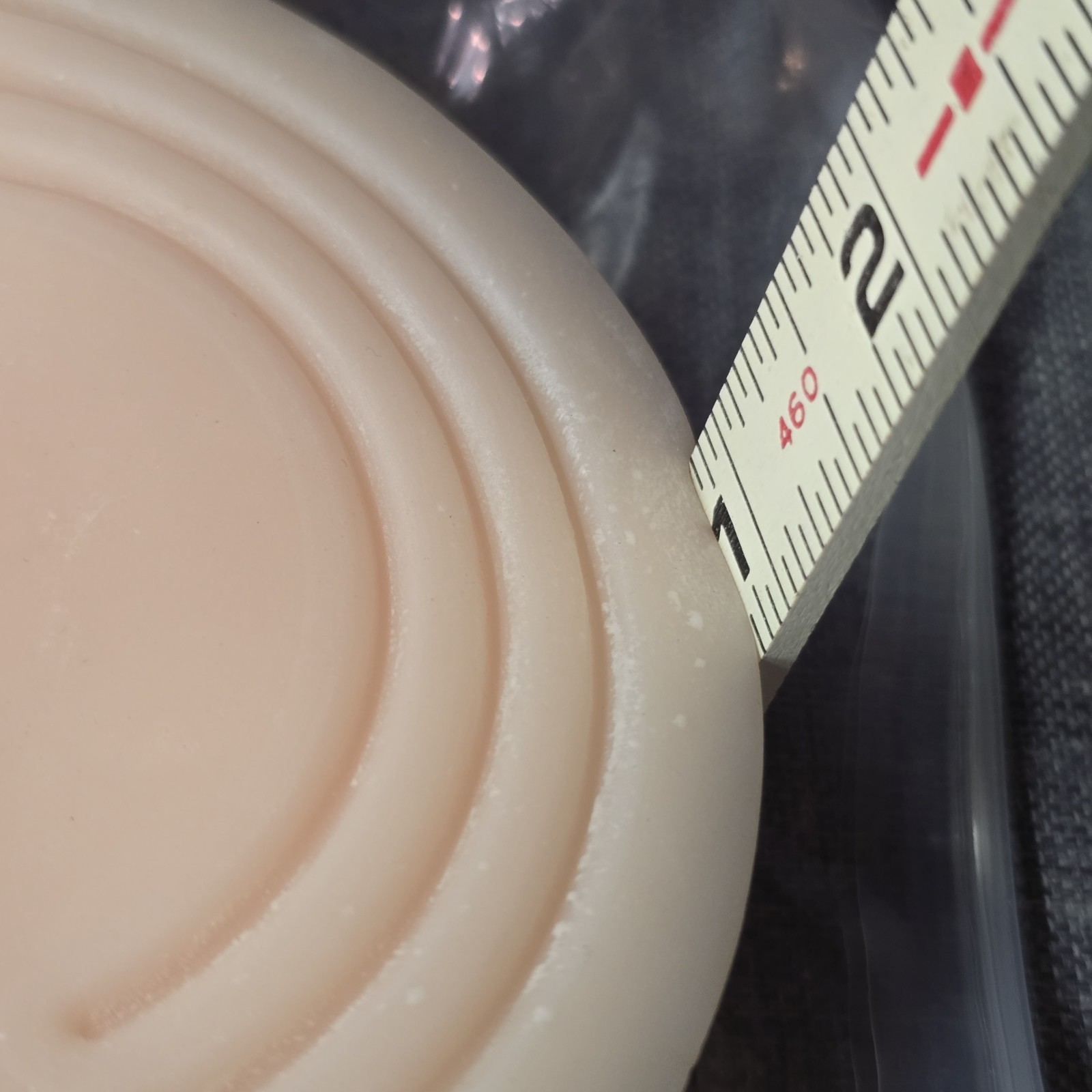 Silicone Breast Form Enhancer Round Mastectomy Prosthesis Bra Insert Pad +1 Cup