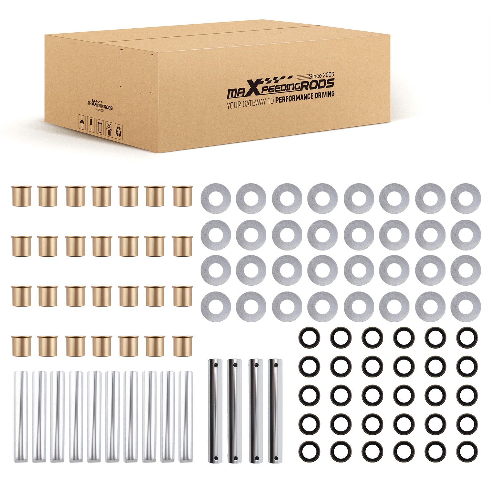 Idler Pin & Bushing Kit For Bobcat MT50 MT52 MT55 MT85 Skid Steer Loaders