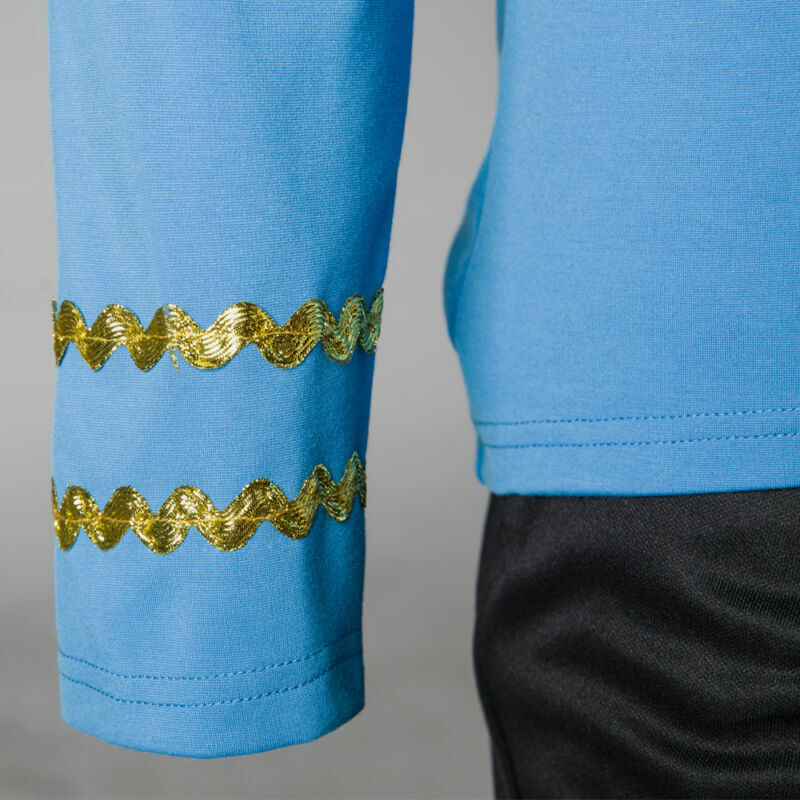 Cosplay The Original Series Kirk Gold Spock Blue Red Shirt TOS Starfleet Uniform