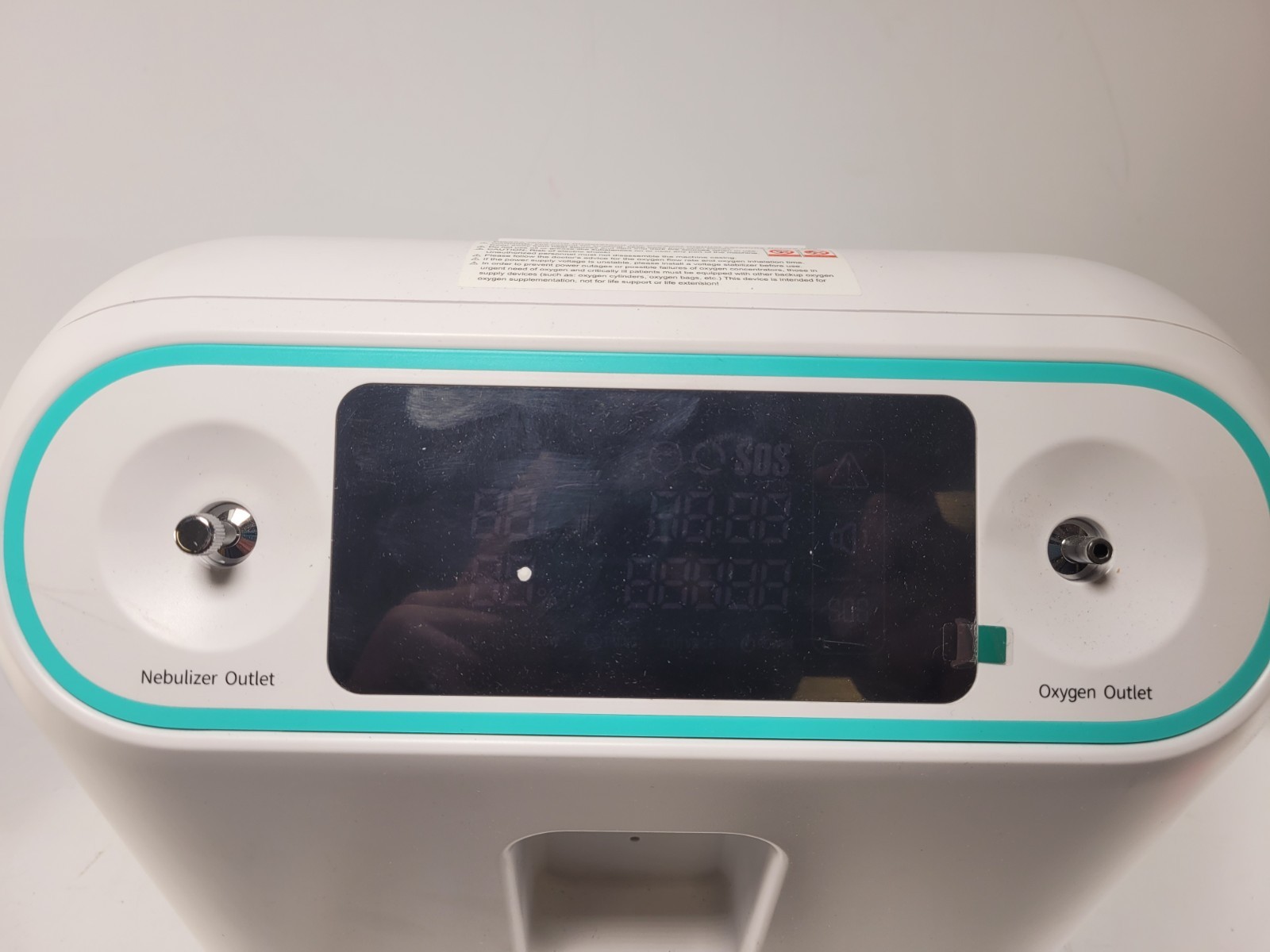 Ziqing ZY-01 Home O2 Concentrator Up to 93% 1-8L Min Asthma Apnea O2 Therapy