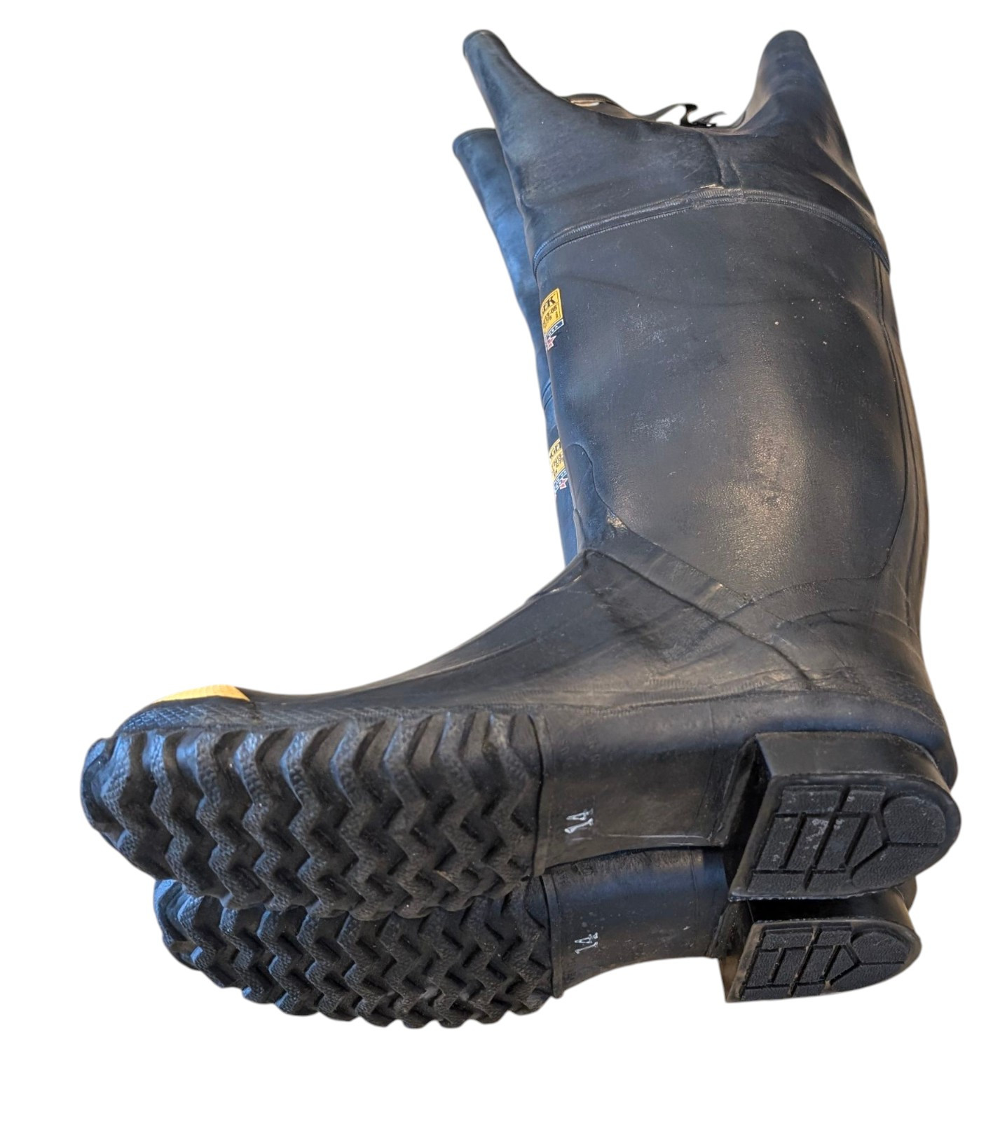 VTG Ranger Steel Toe 3/4 Wader Boots Work Safety Boot Size 14