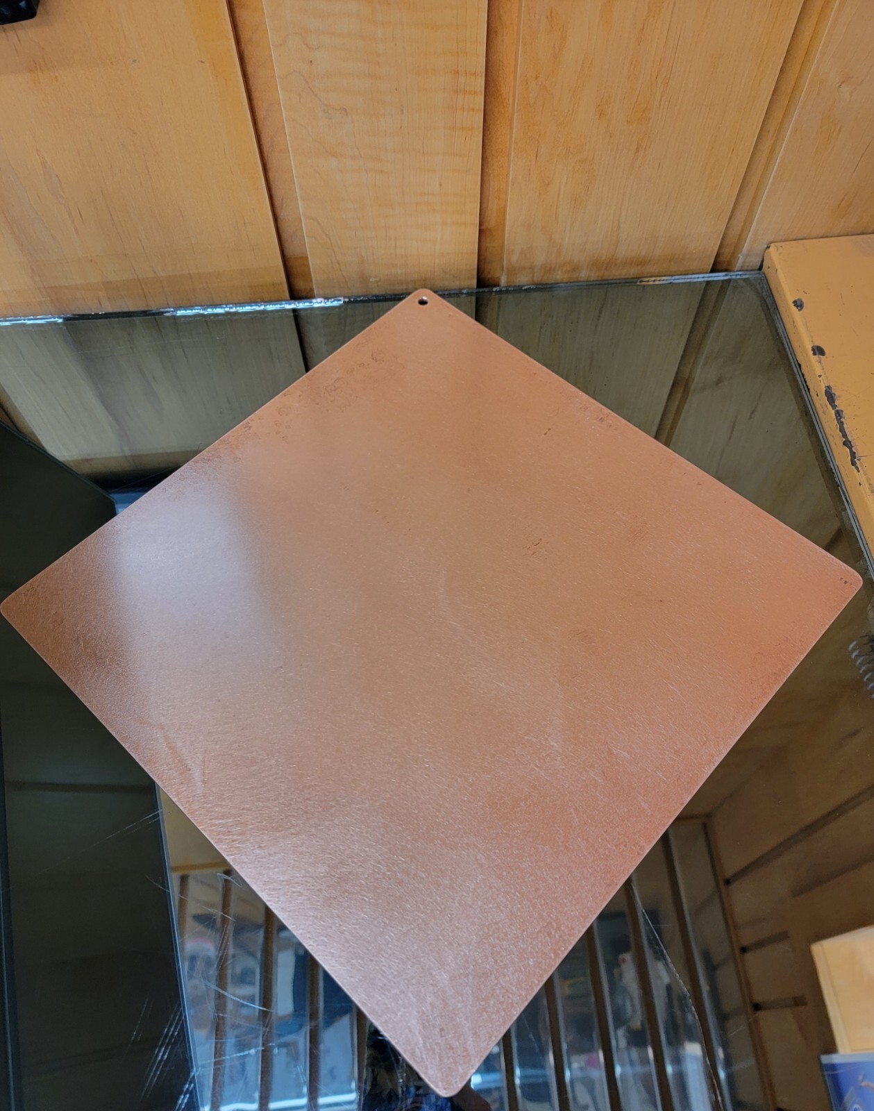 1/8” Thick Pure Copper Heat Diffuser 12”Square Stove Topper Defrost Plate