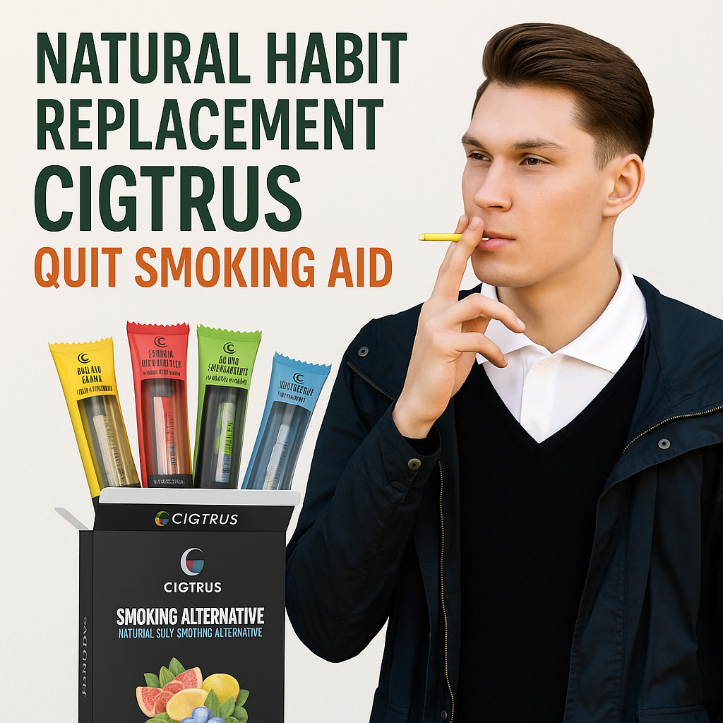 Quit Smoking Nicotine Free Smokeless Aroma Inhaler Puffer Craving Relief 4 Pack