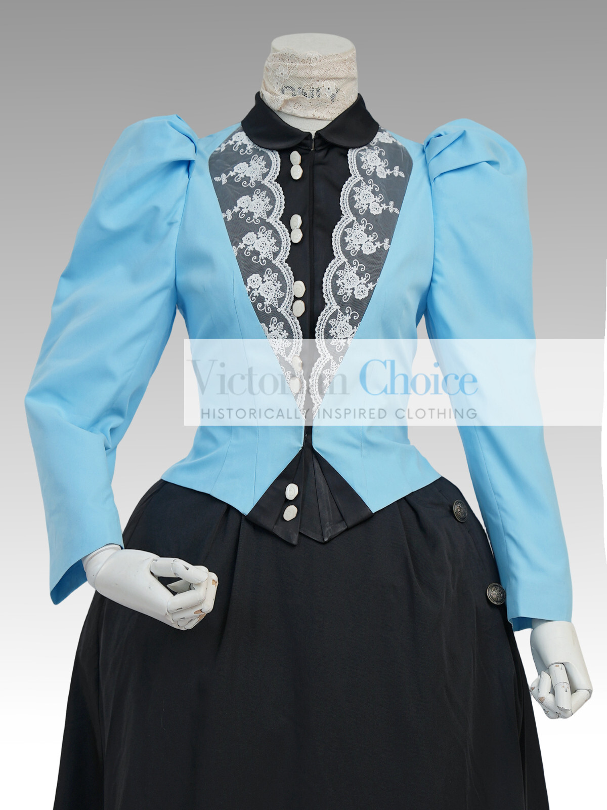 Vintage Victorian Edwardian 1890s 1900s Dress Suit Gown Reenactment Theater 801