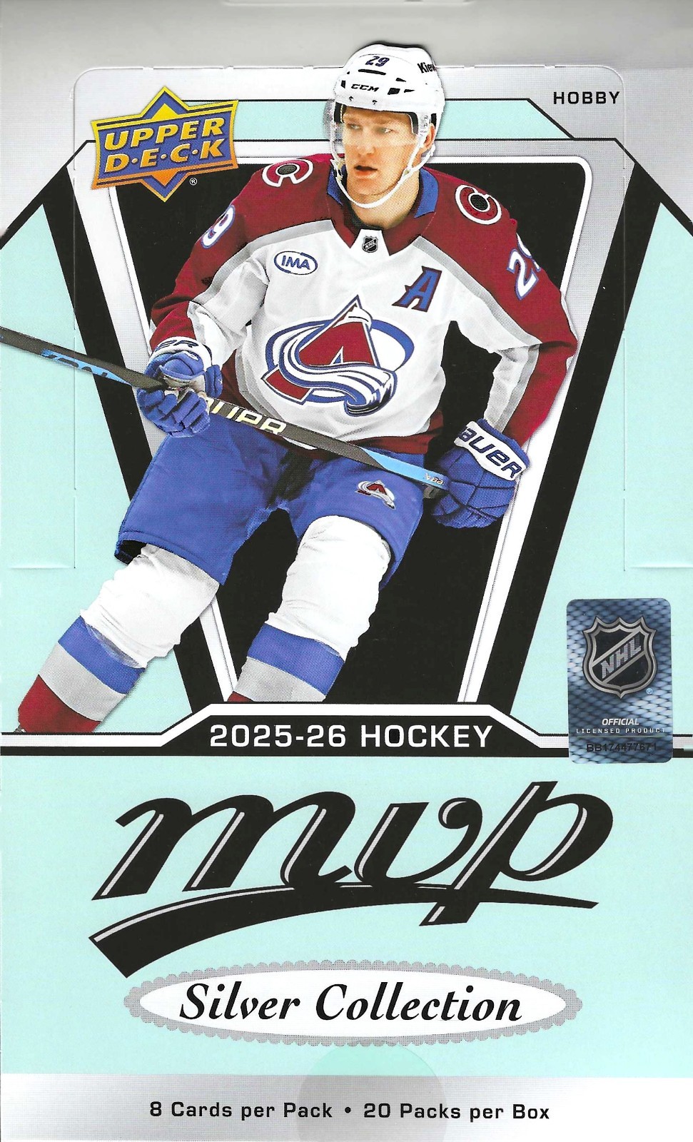 2025-26 UD MVP SILVER COLLECTION #253 BECKETT SENNECKE RC SSPS x6 SILVER SCRIPT