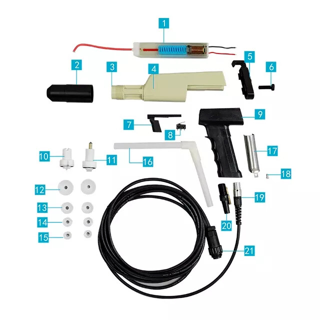Sell Manual Electrostatic powder coating spray gun PG1 For GM PG1 Aftermarket
