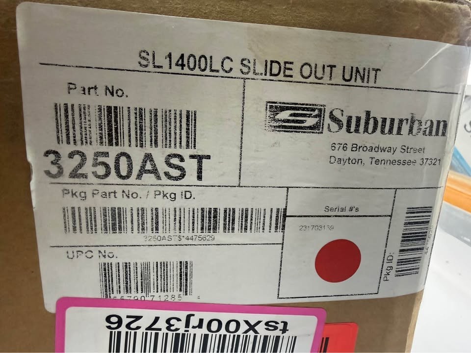 SUBURBAN 3250AST CAN L.S. SLIDE OUTDOOR KITCHEN