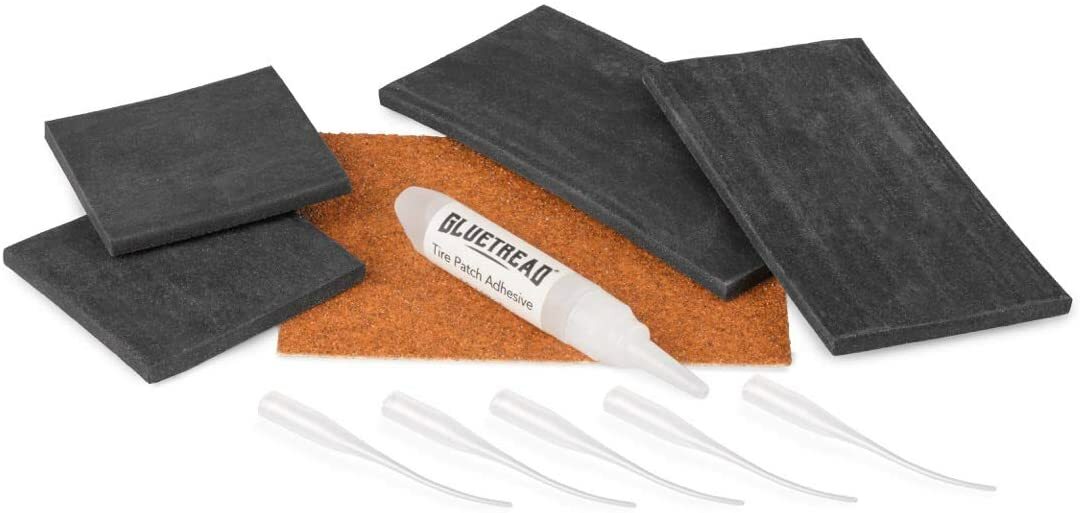 GlueTread Off road External Sidewall Repair Patch Kit for Tubeless Tires ATVUTV