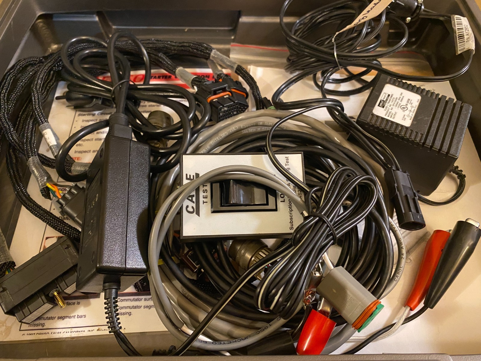 Case IH AFS GPS Subscription Tool Kit CAS2459 & Programming Harness 380002901 ++