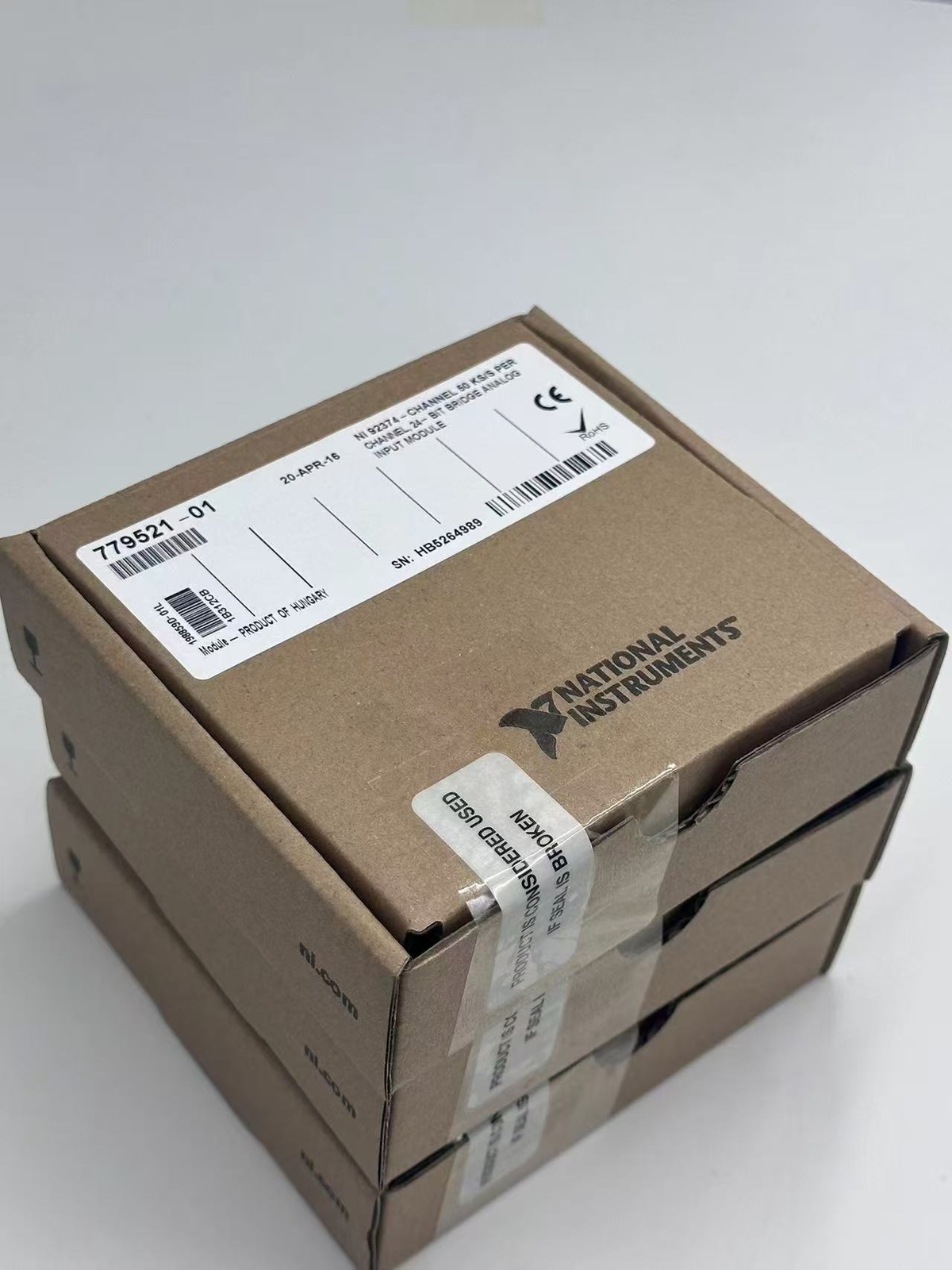 National Instruments NI 9237 cDAQ Strain / Bridge Input Module, RJ50 new in box