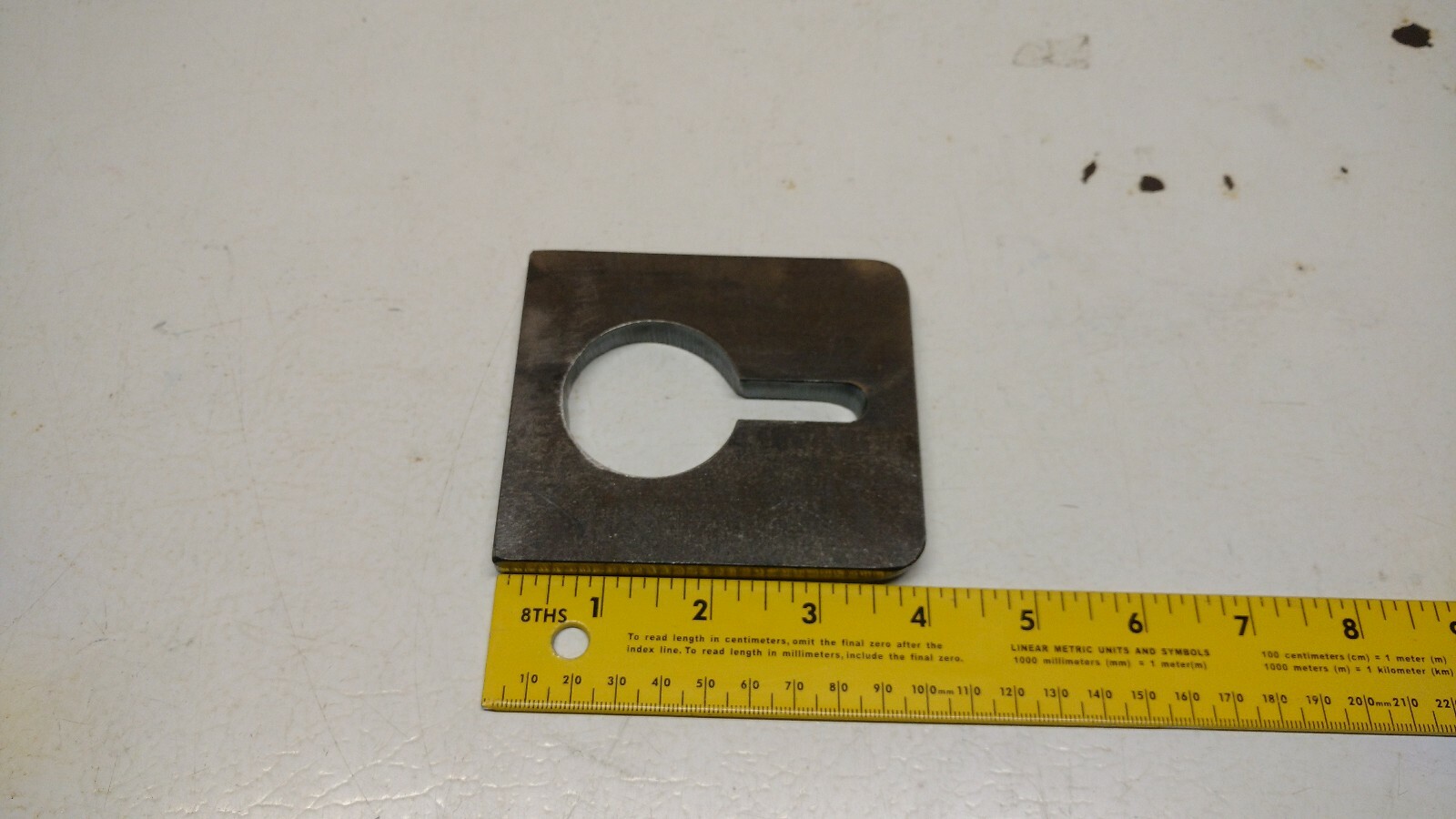 **NEW WELD ON STEEL BANJO EYE - FOR 3/8" CHAIN - TRAILER TIE DOWN - TOW STRAP**