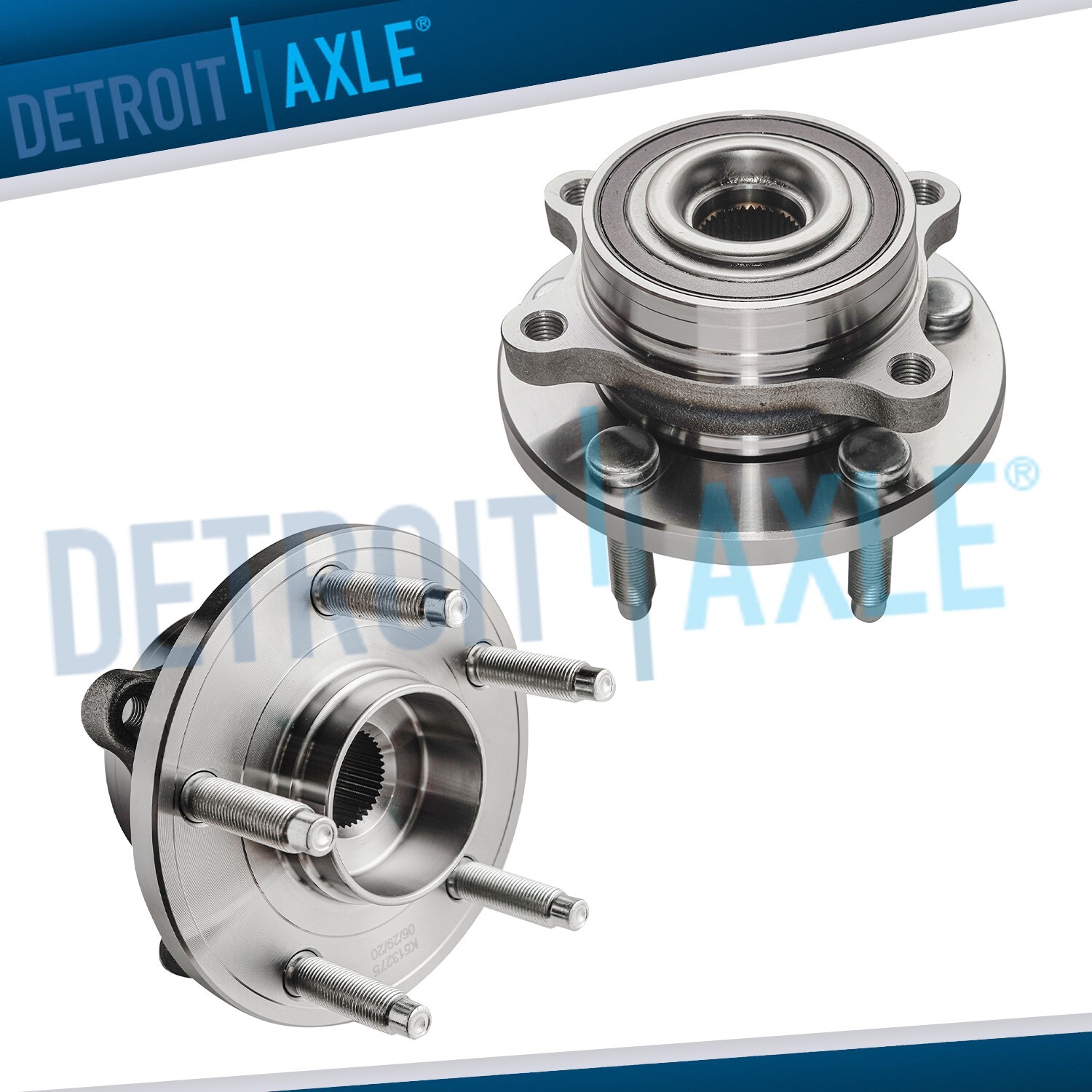 Pair (2) REAR Wheel Bearing Hubs for Ford Taurus Edge Flex Lincoln MKS MKT MKX