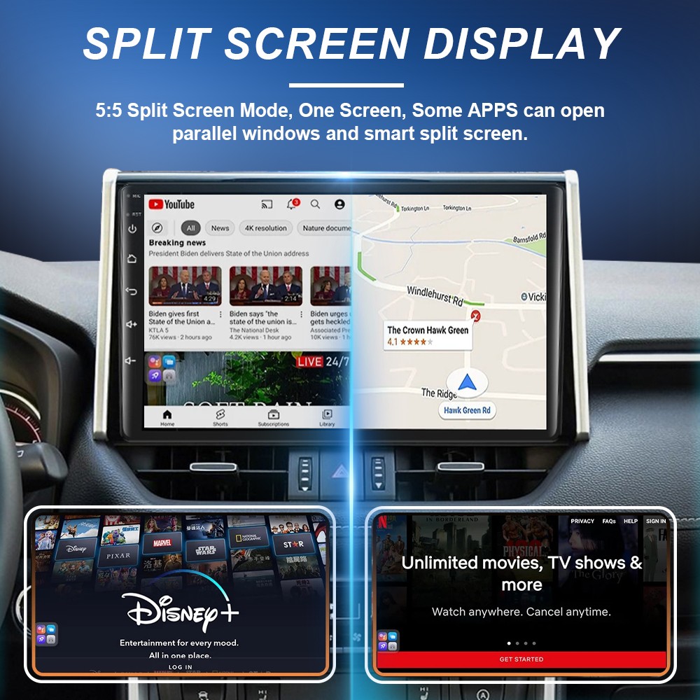 For Volkswagen Amarok 1 2016-2020 Stereo Carplay Car Radio Multimedia GPS Screen