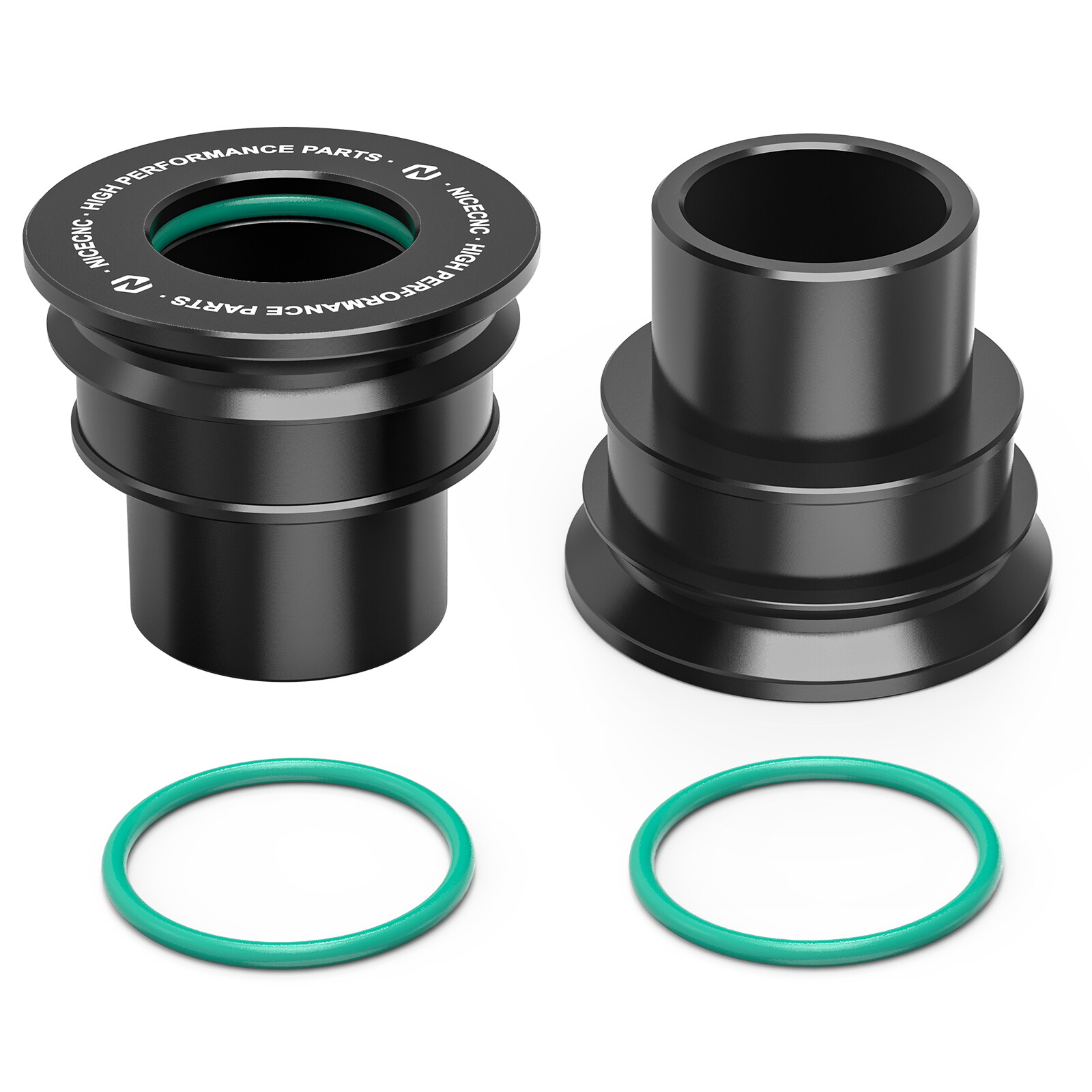 CNC Front Rear Wheel Spacers For Husqvarna 250 300 350 450 501 TE FE 2014-2015