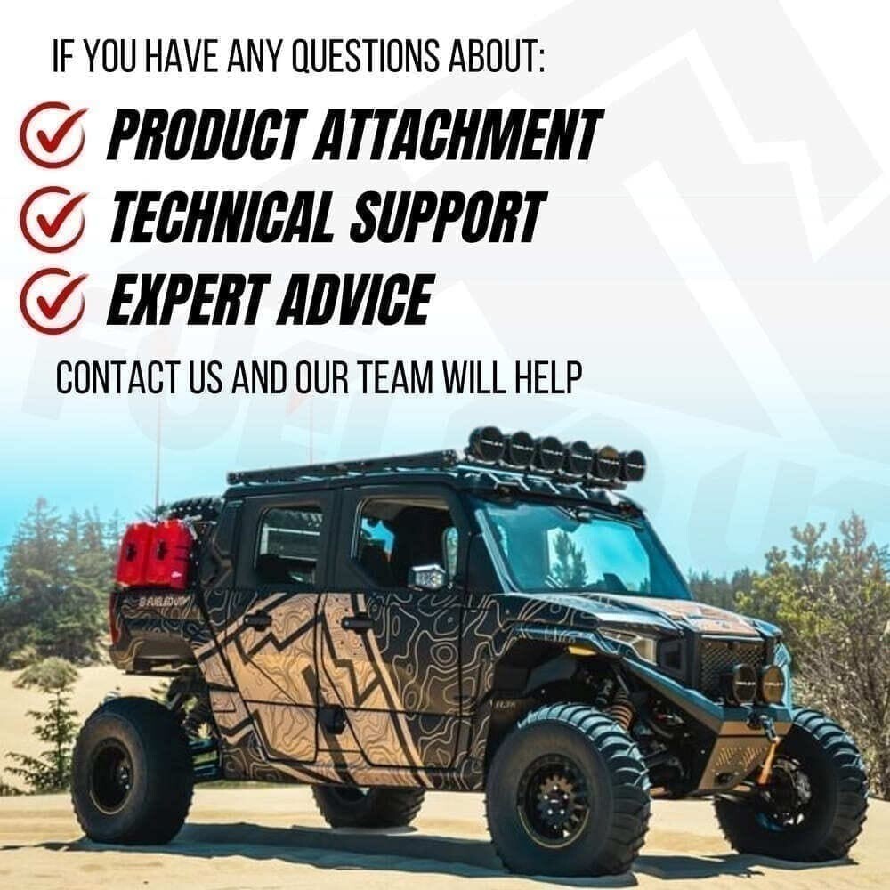 MB Quart Polaris RZR Pro XP/Pro R Tuned Audio Rear Speaker Kit