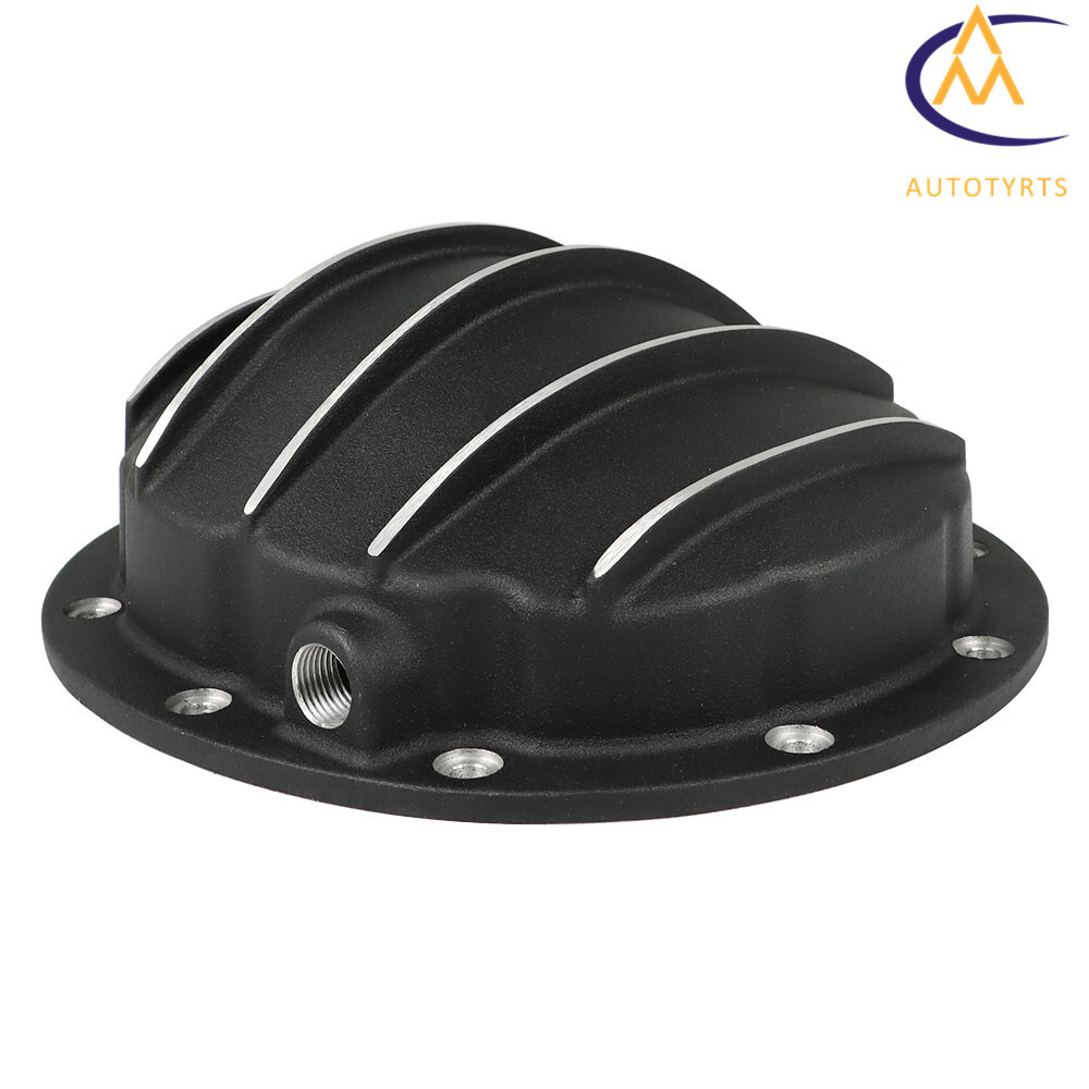 For GM Differential Cover DIff 10 Bolt Cast 8.5" & 8.6" Ring Gear Aluminum Black