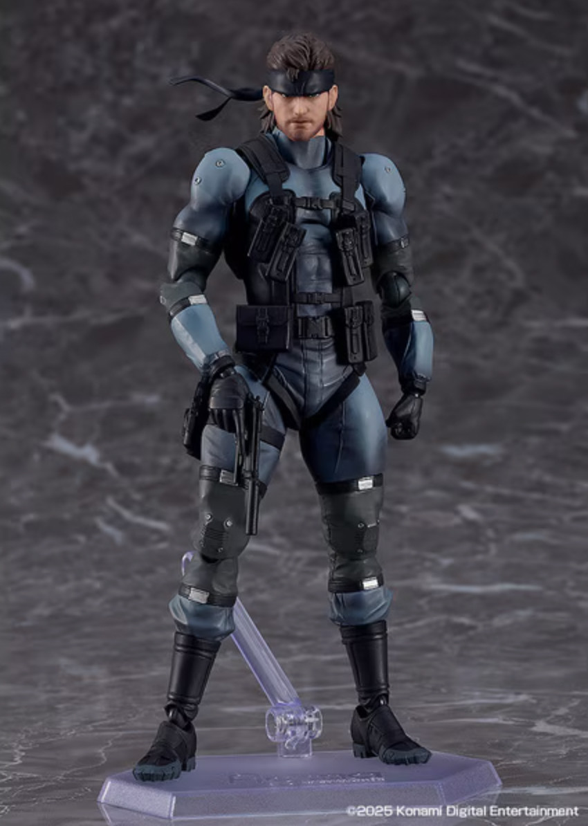Figma Metal Gear Solid 2 Sons of Liberty Solid Snake MGS2 Ver. Updated Edition