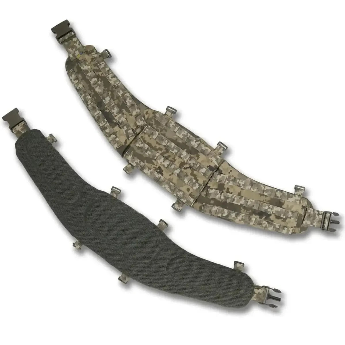 Ukrainian Tactical Battle Belt RPS Kiborg R-1 Gen2 MM14 Pixel Set w Pouches
