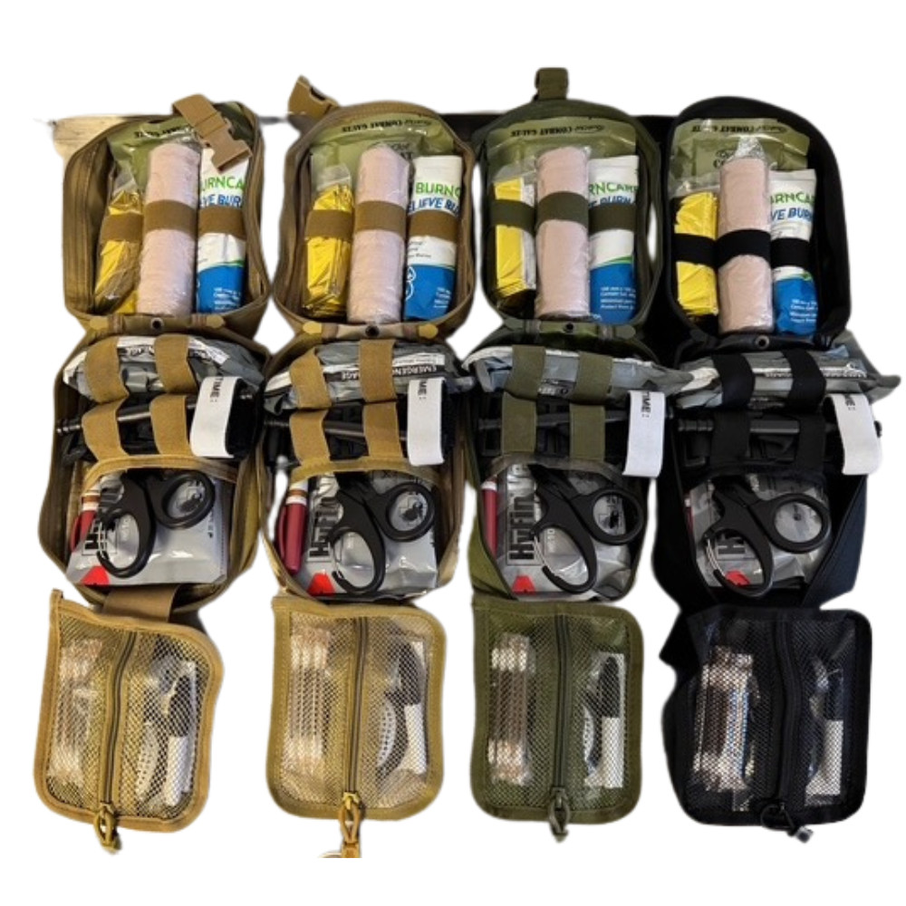 Combat Ready- Fully Stocked IFAK (TQ NOT included) Combat Medic Approved