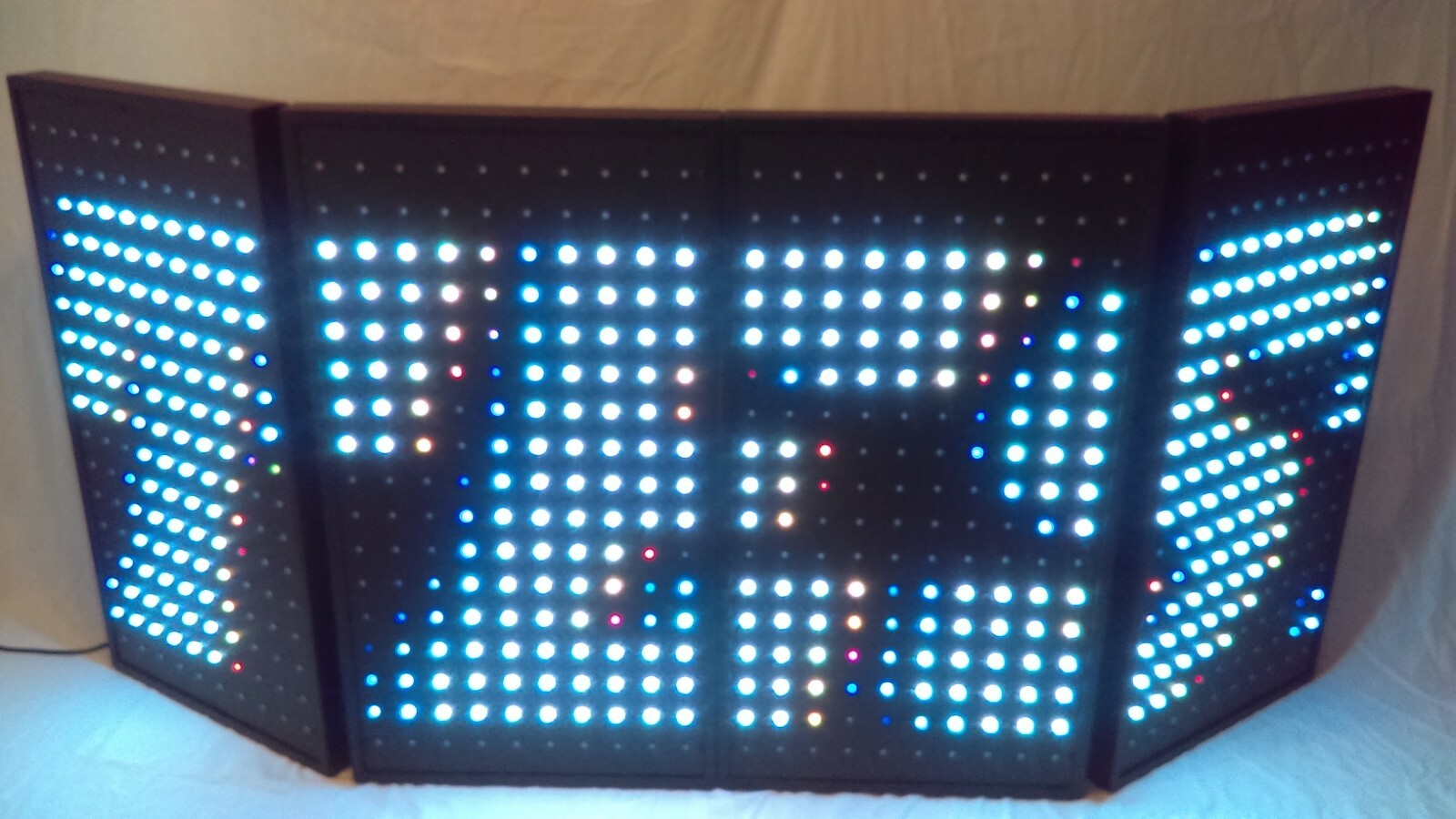 LED Pixel DJ Booth/ Facade Panels, 4 Detachable Interactive Panels